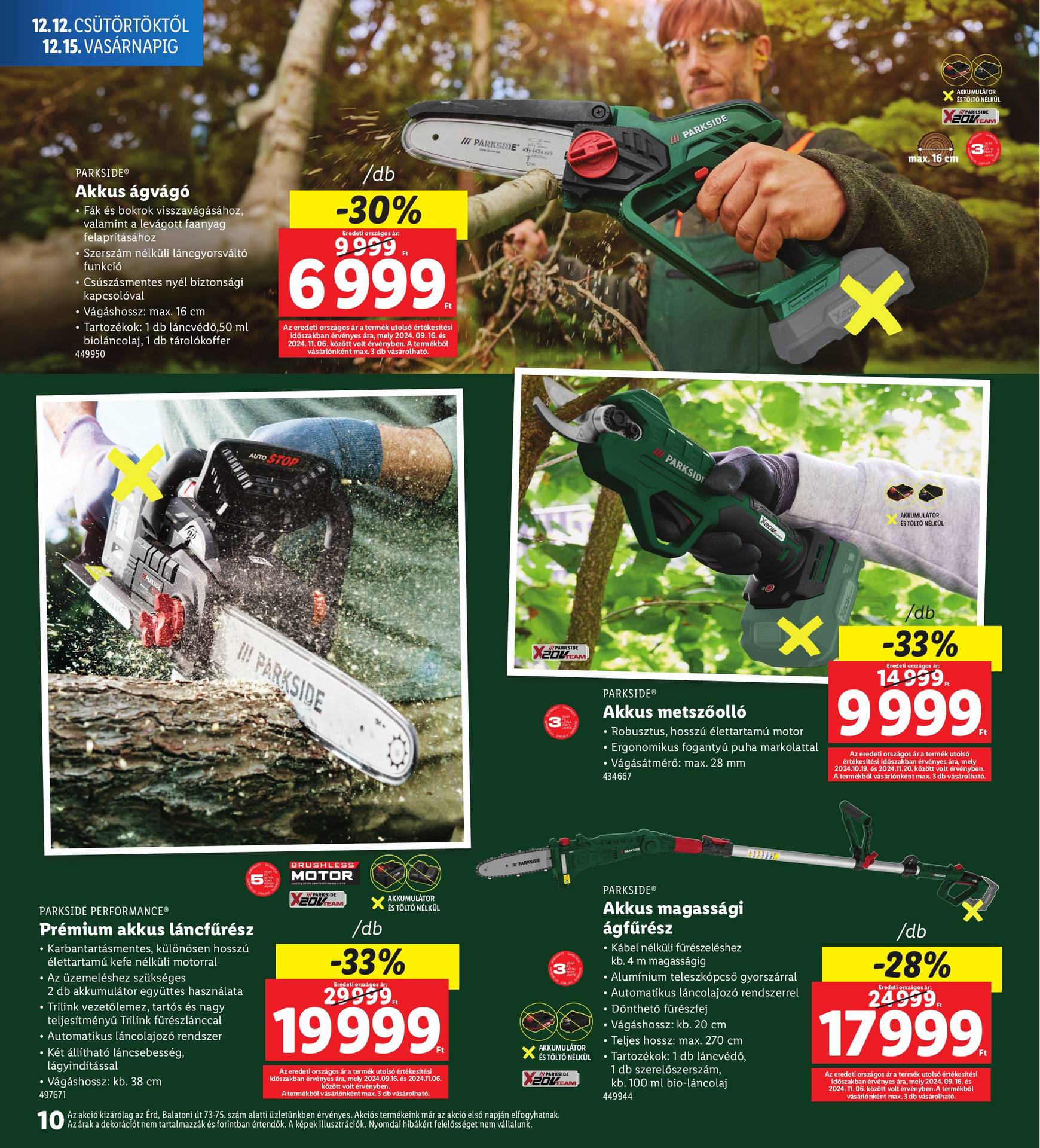 lidl - Lidl - Érd akciós újság, érvényes 12.12. - 12.15. - page: 10