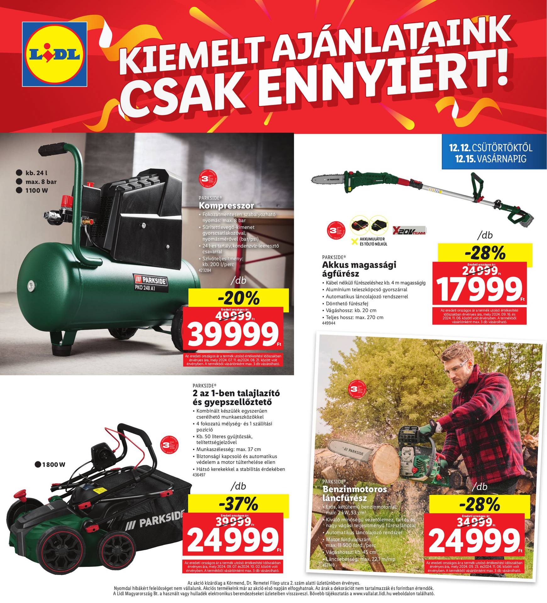 lidl - Lidl - Körmend akciós újság, érvényes 12.12. - 12.15. - page: 4