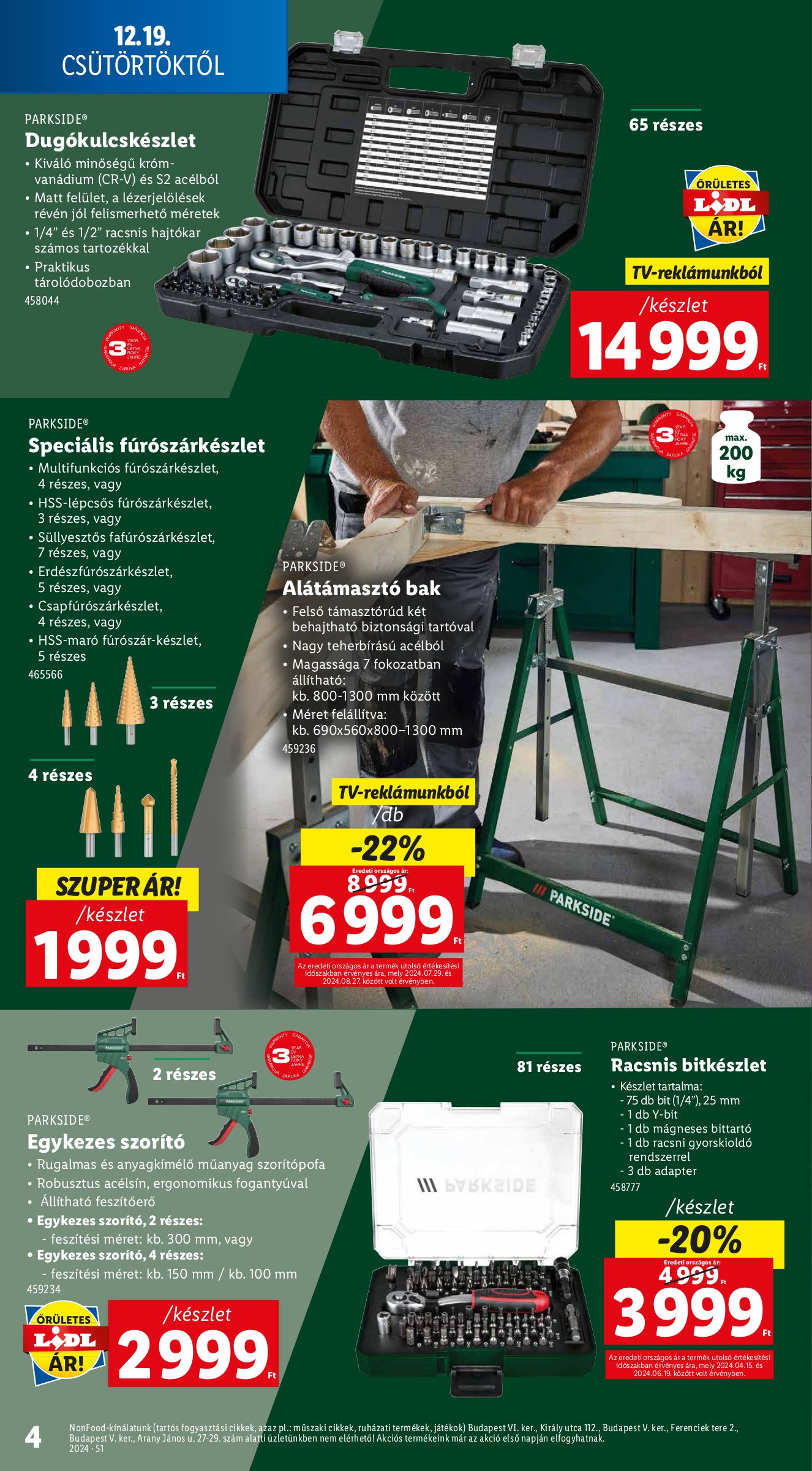 lidl - Lidl akciós újság, érvényes 12.19. - 12.23. - page: 4