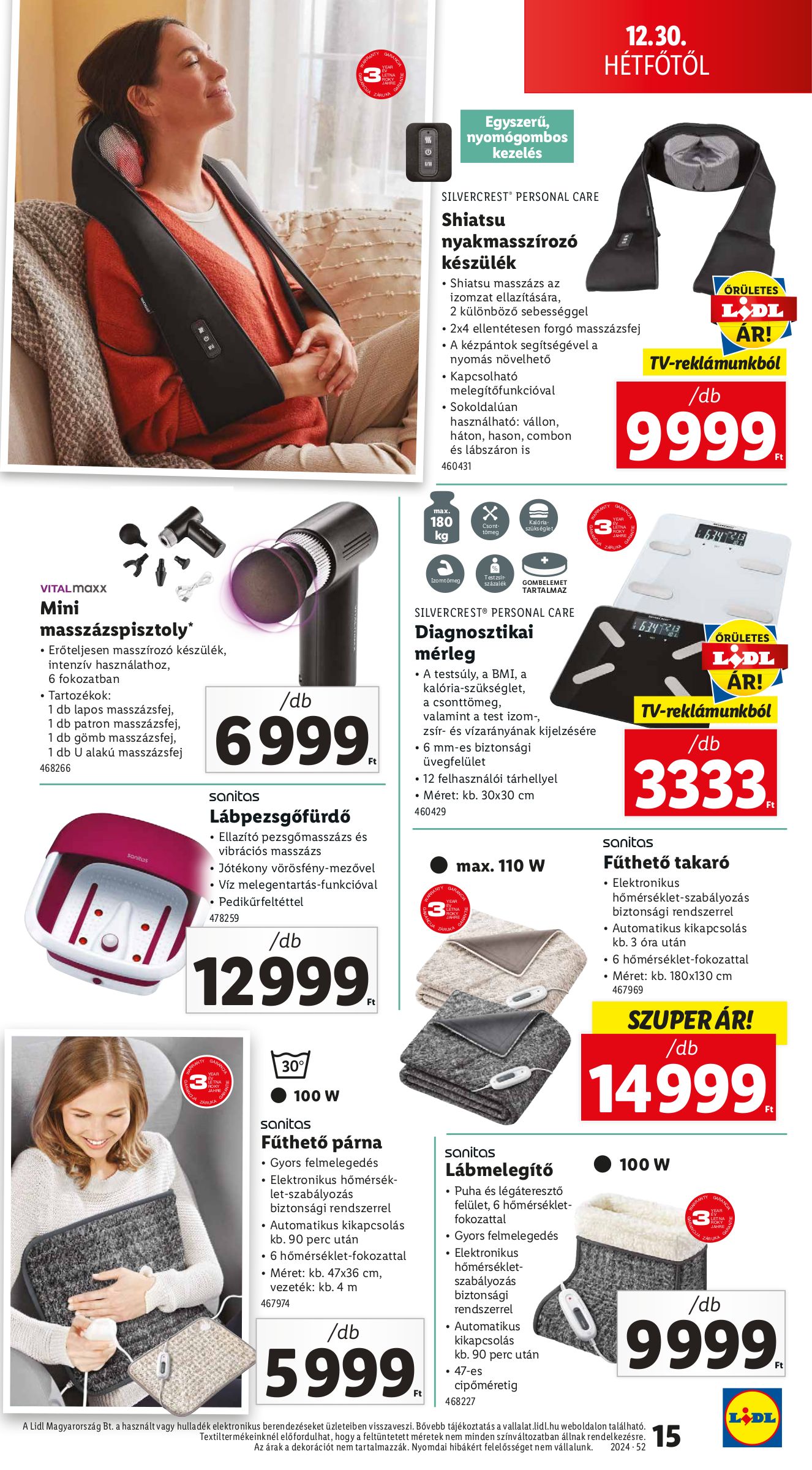 lidl - Lidl akciós újság, érvényes 12.27. - 12.31. - page: 15