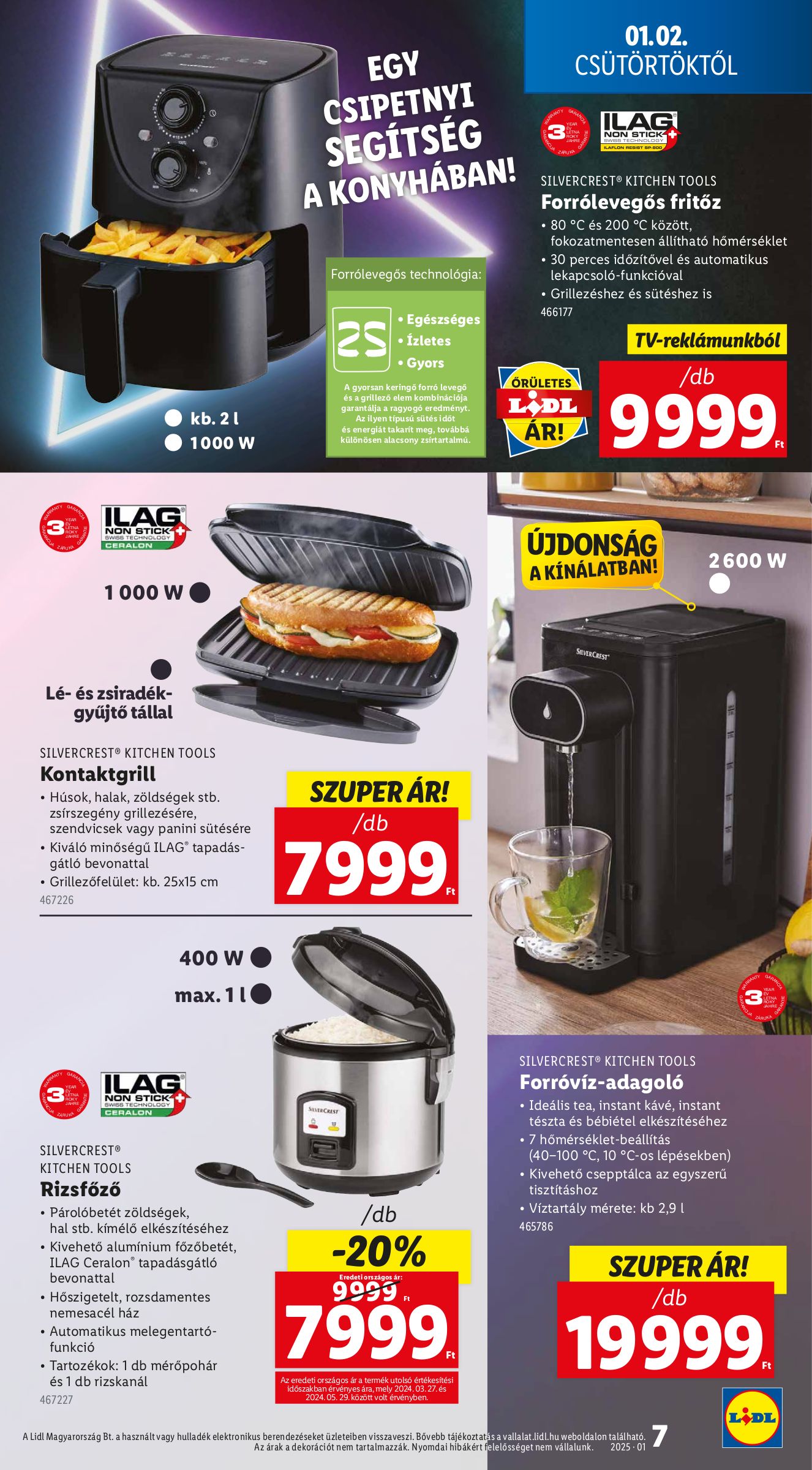 lidl - Lidl akciós újság, érvényes 01.02. - 01.08. - page: 7