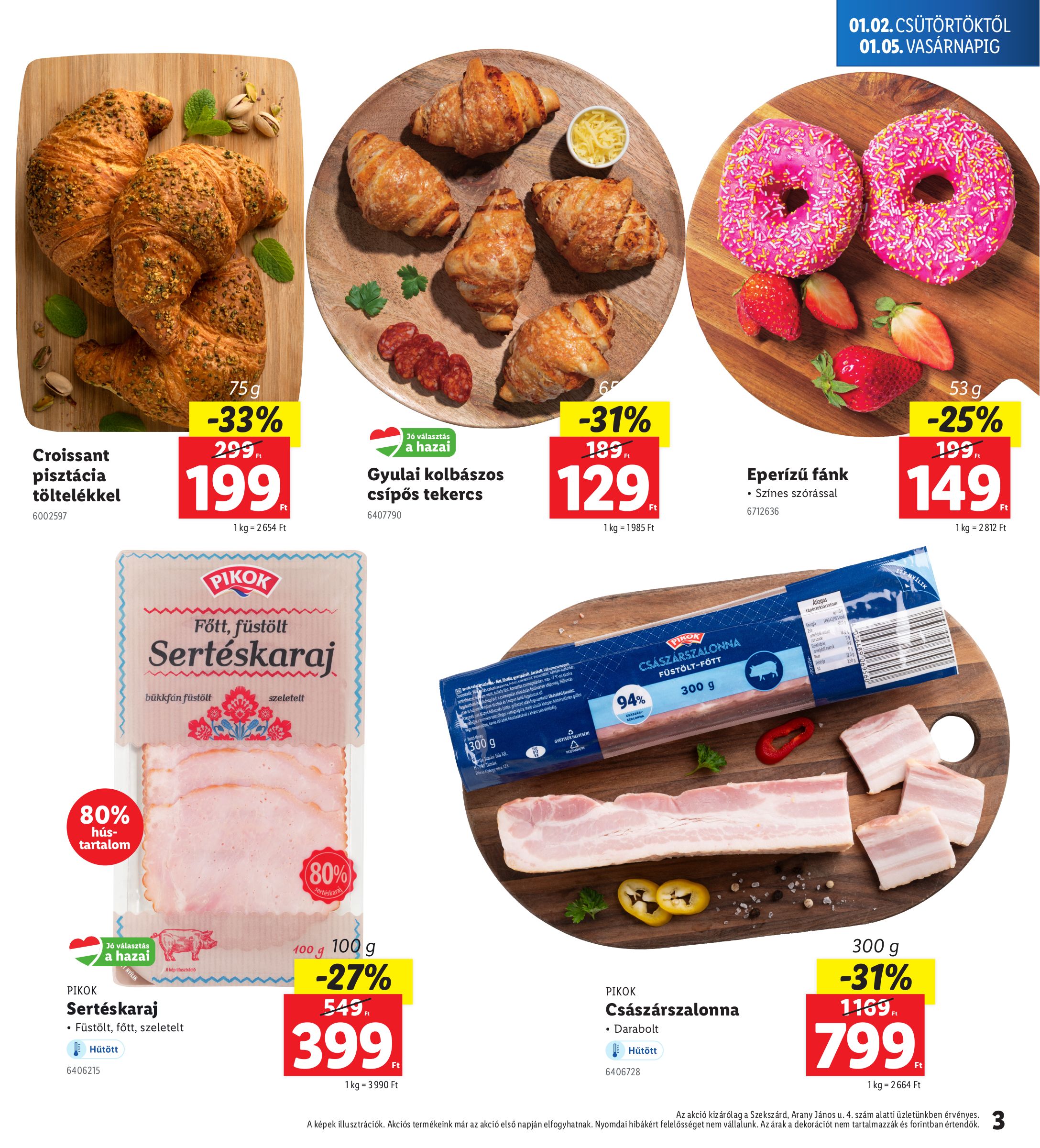 lidl - Lidl - Szekszárd akciós újság, érvényes 01.02. - 01.05. - page: 3