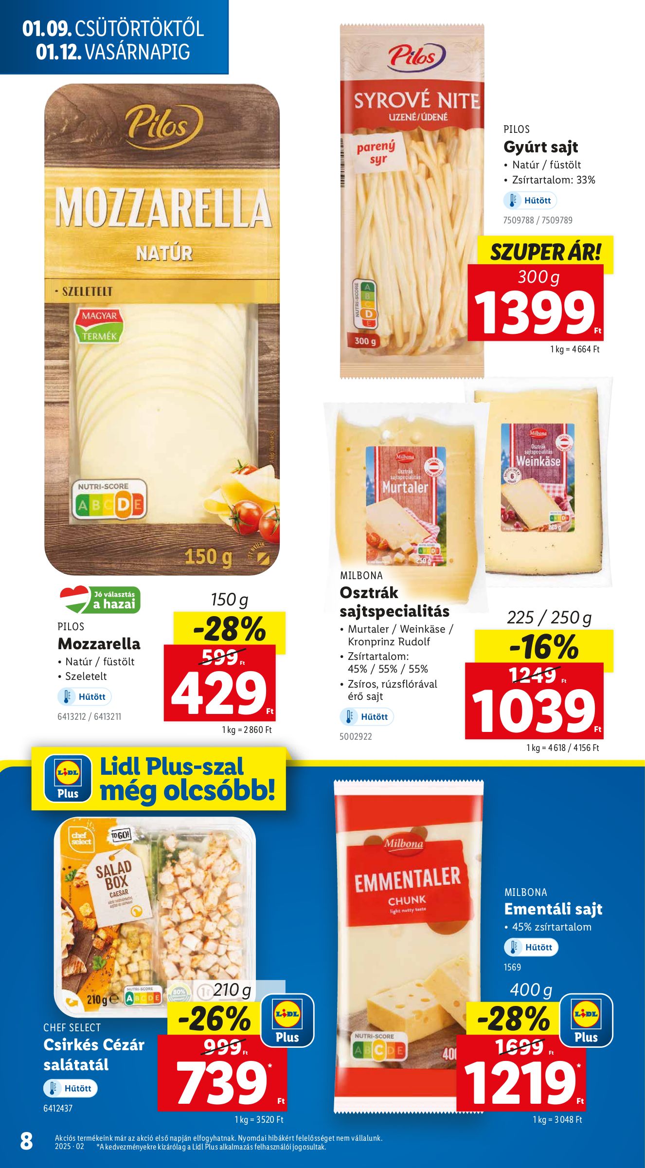 lidl - Lidl akciós újság, érvényes 01.09. - 01.15. - page: 8