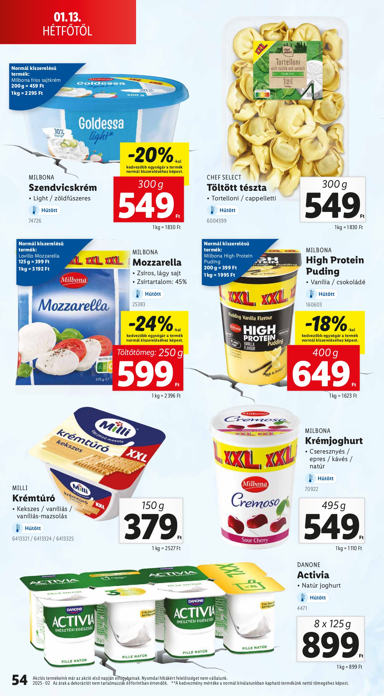 lidl - Lidl akciós újság, érvényes 01.09. - 01.15. - page: 54