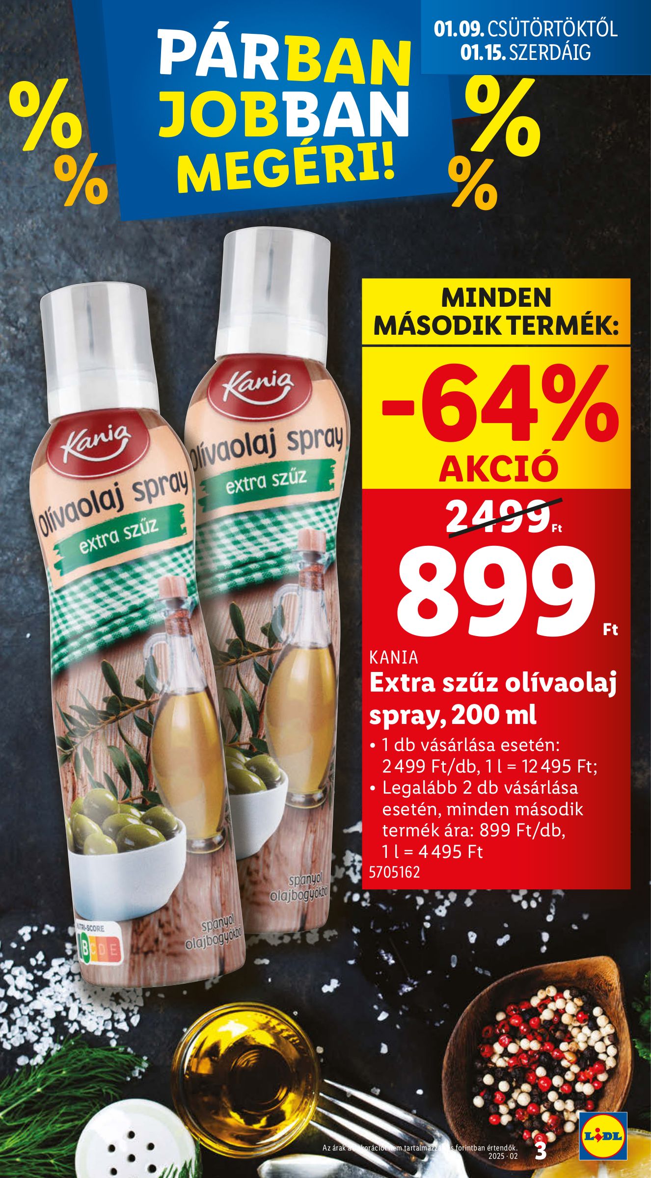 lidl - Lidl akciós újság, érvényes 01.09. - 01.15. - page: 3