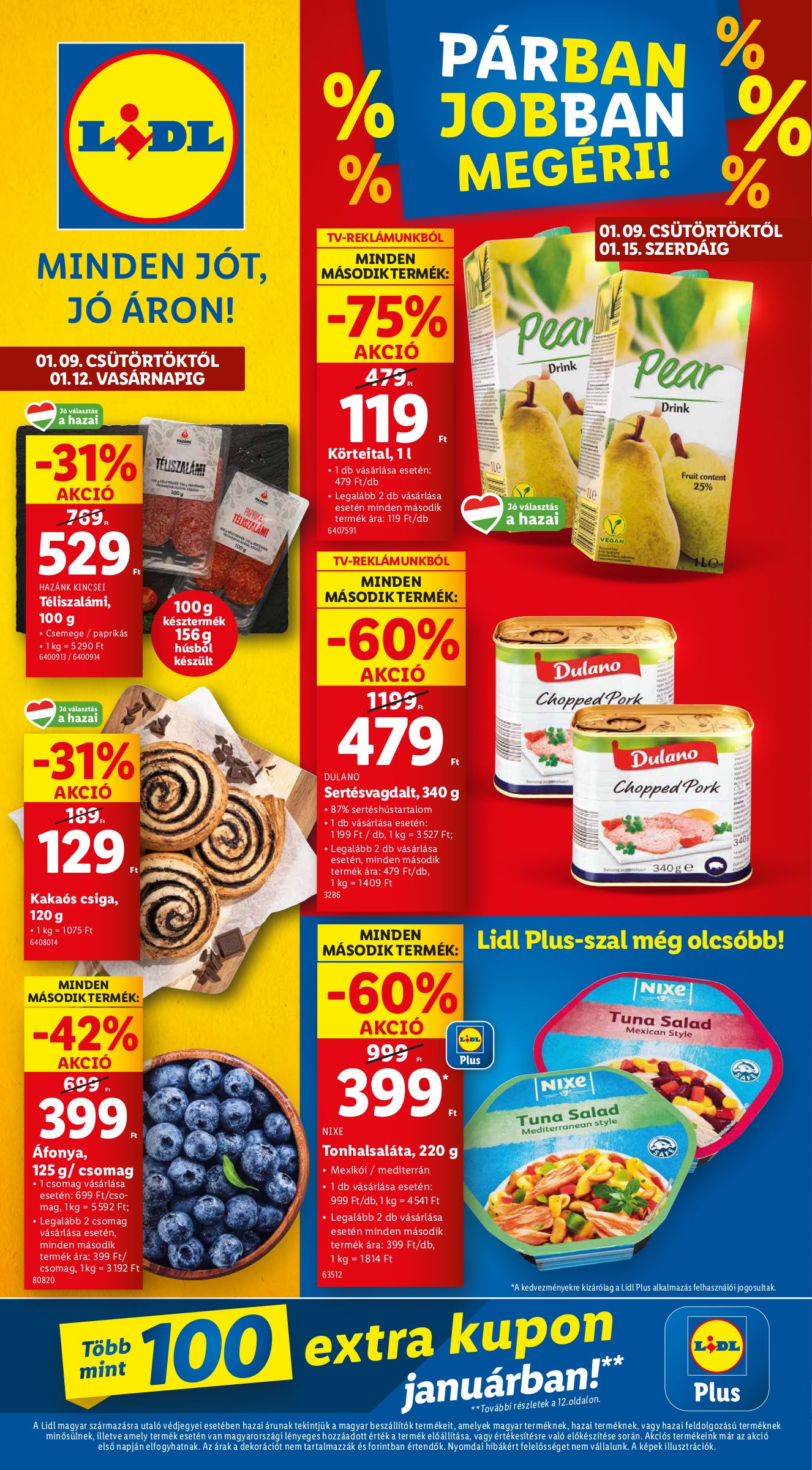 lidl - Lidl akciós újság, érvényes 01.09. - 01.15.