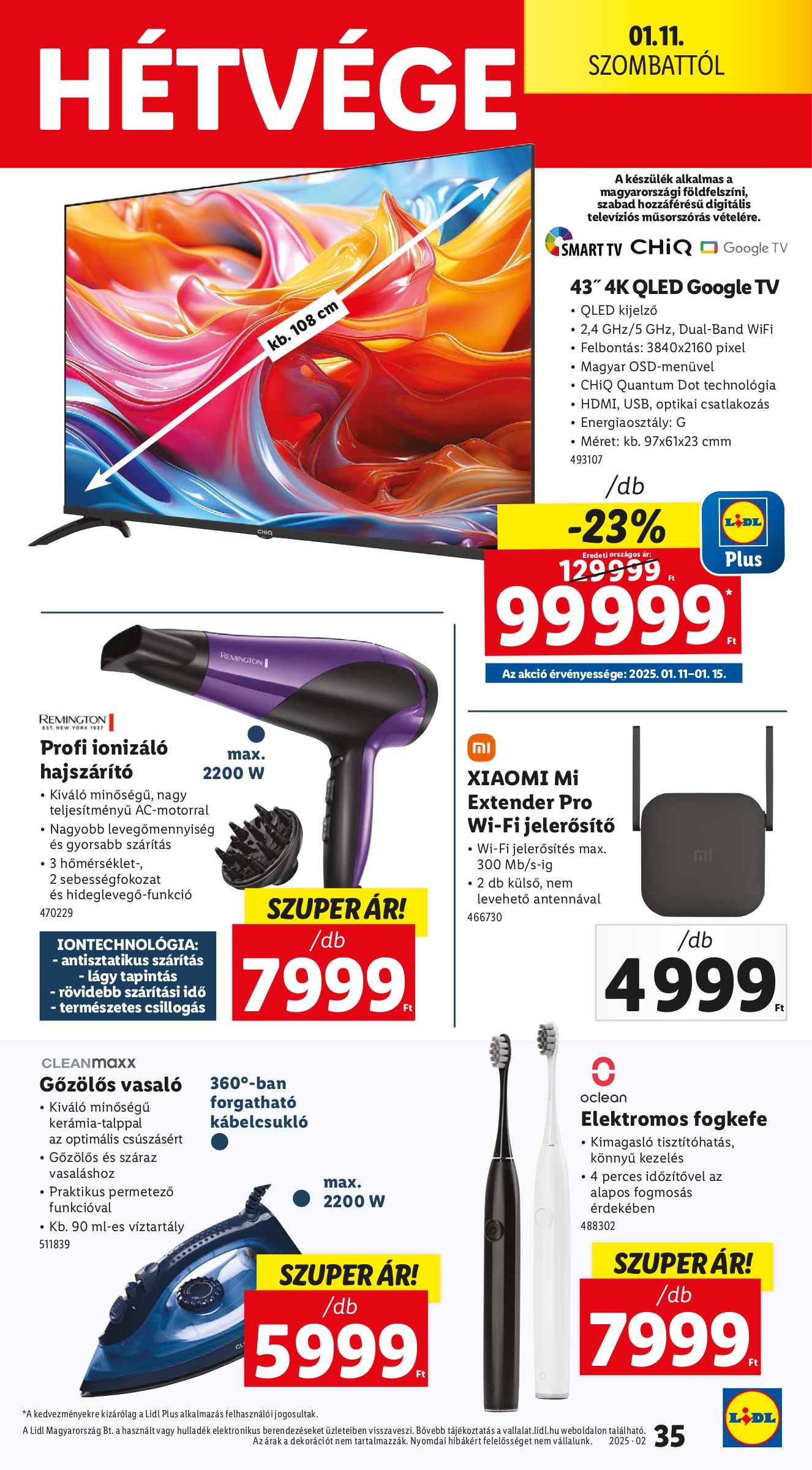 lidl - Lidl akciós újság, érvényes 01.09. - 01.15. - page: 35