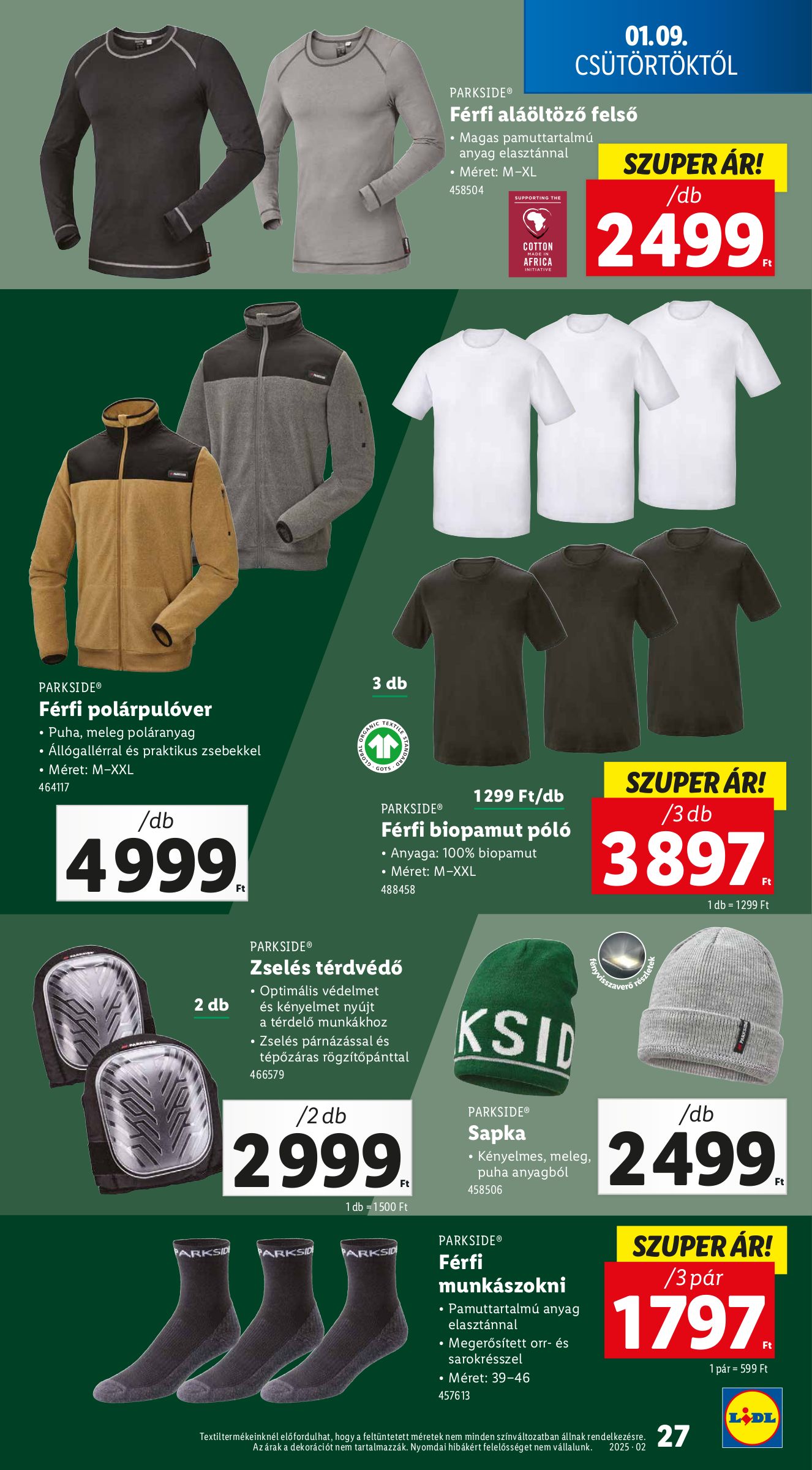 lidl - Lidl akciós újság, érvényes 01.09. - 01.15. - page: 27