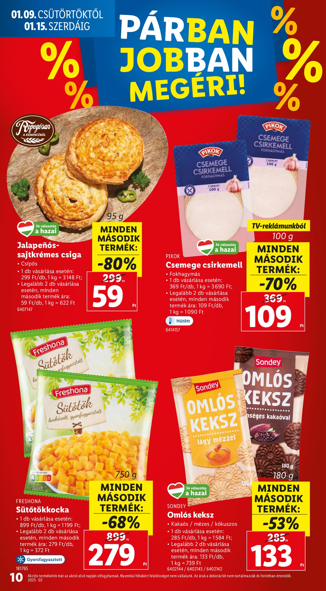 lidl - Lidl akciós újság, érvényes 01.09. - 01.15. - page: 10