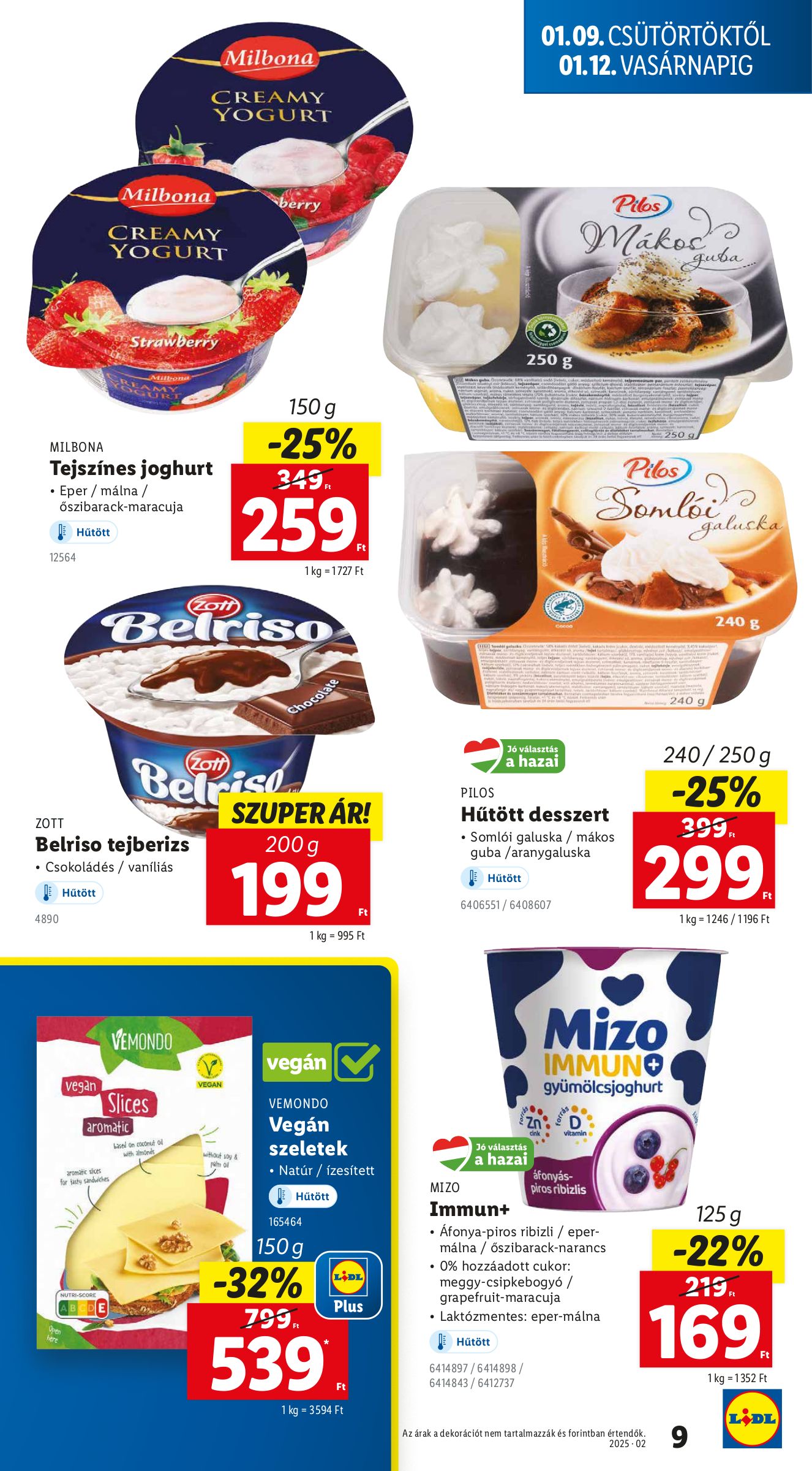 lidl - Lidl akciós újság, érvényes 01.09. - 01.15. - page: 9