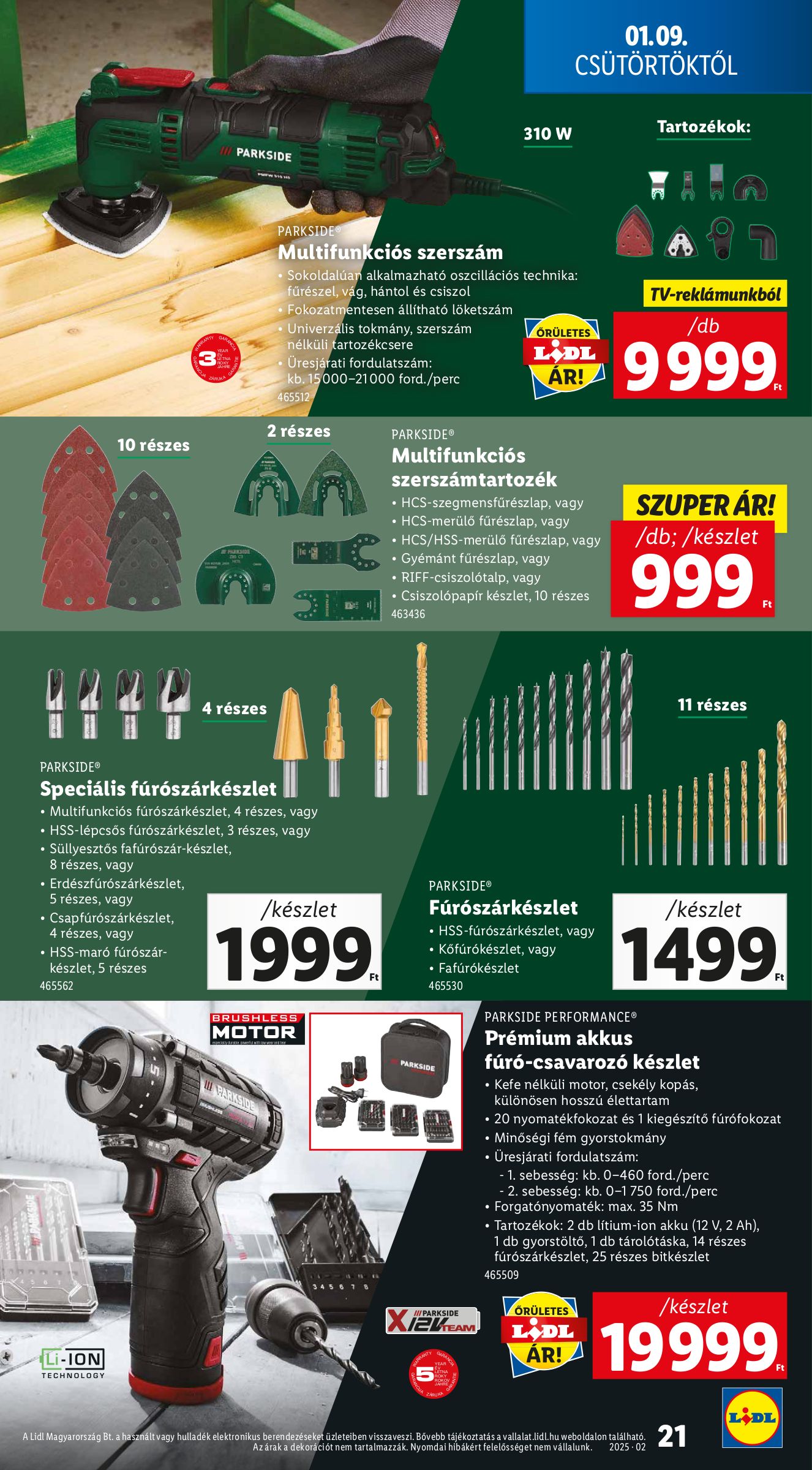 lidl - Lidl akciós újság, érvényes 01.09. - 01.15. - page: 21