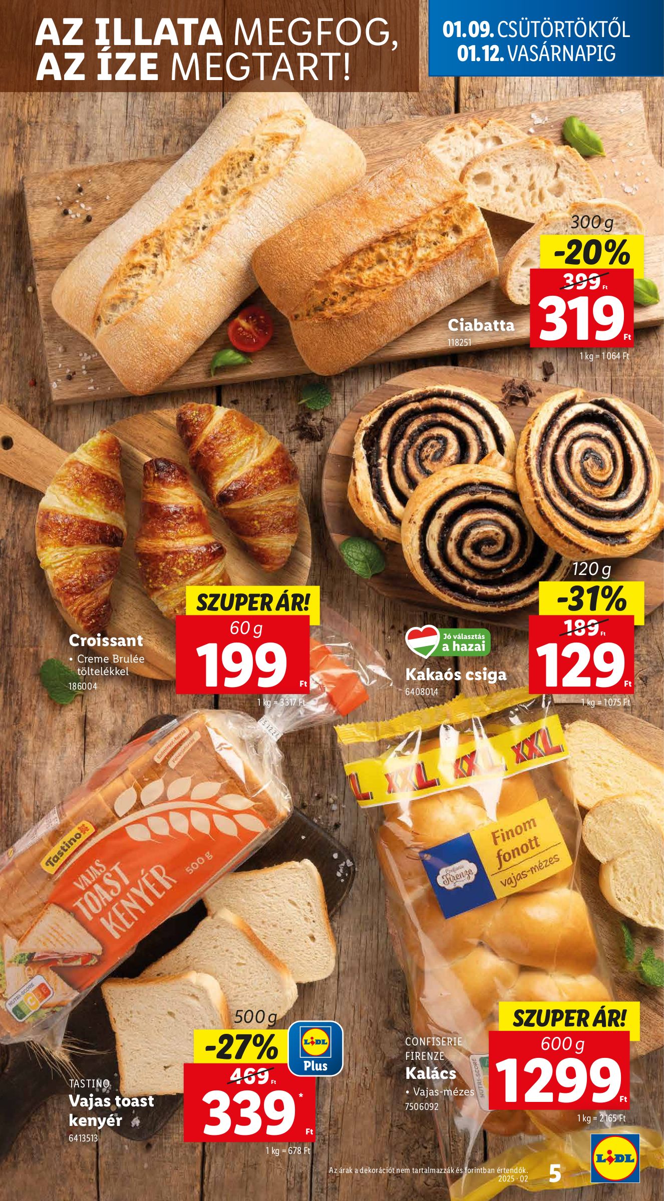 lidl - Lidl akciós újság, érvényes 01.09. - 01.15. - page: 5