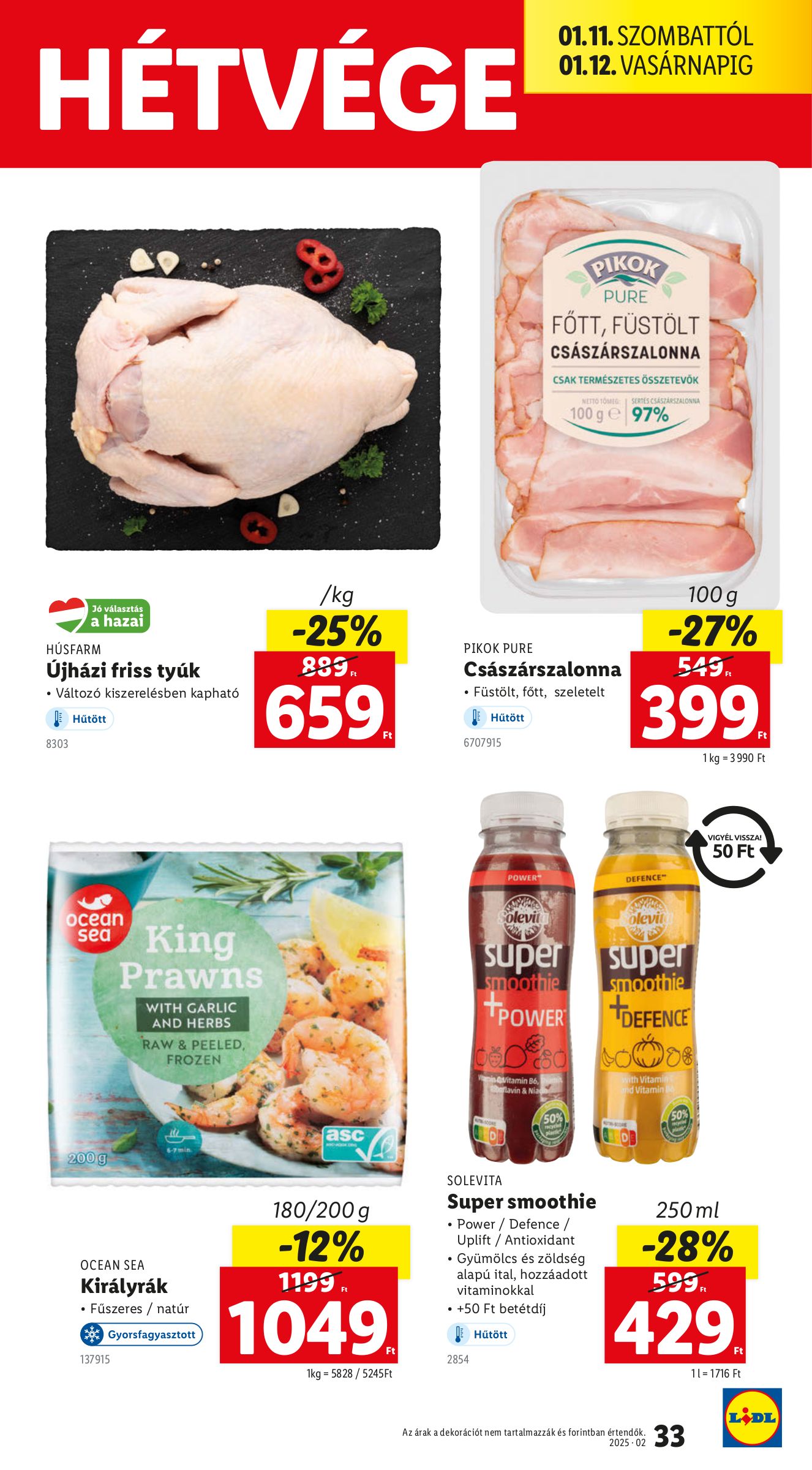 lidl - Lidl akciós újság, érvényes 01.09. - 01.15. - page: 33