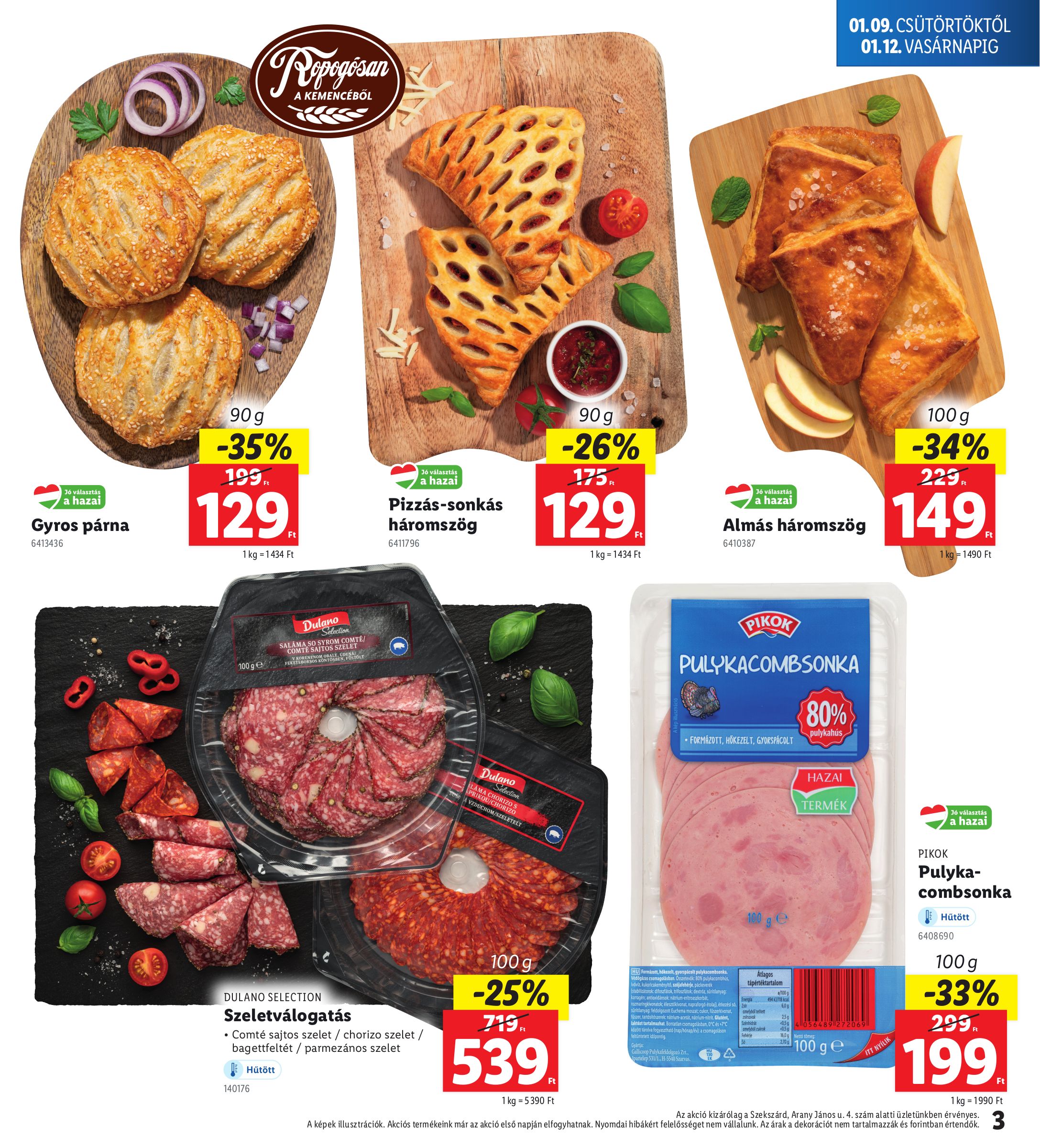 lidl - Lidl - Szekszárd akciós újság, érvényes 01.09. - 01.12. - page: 3