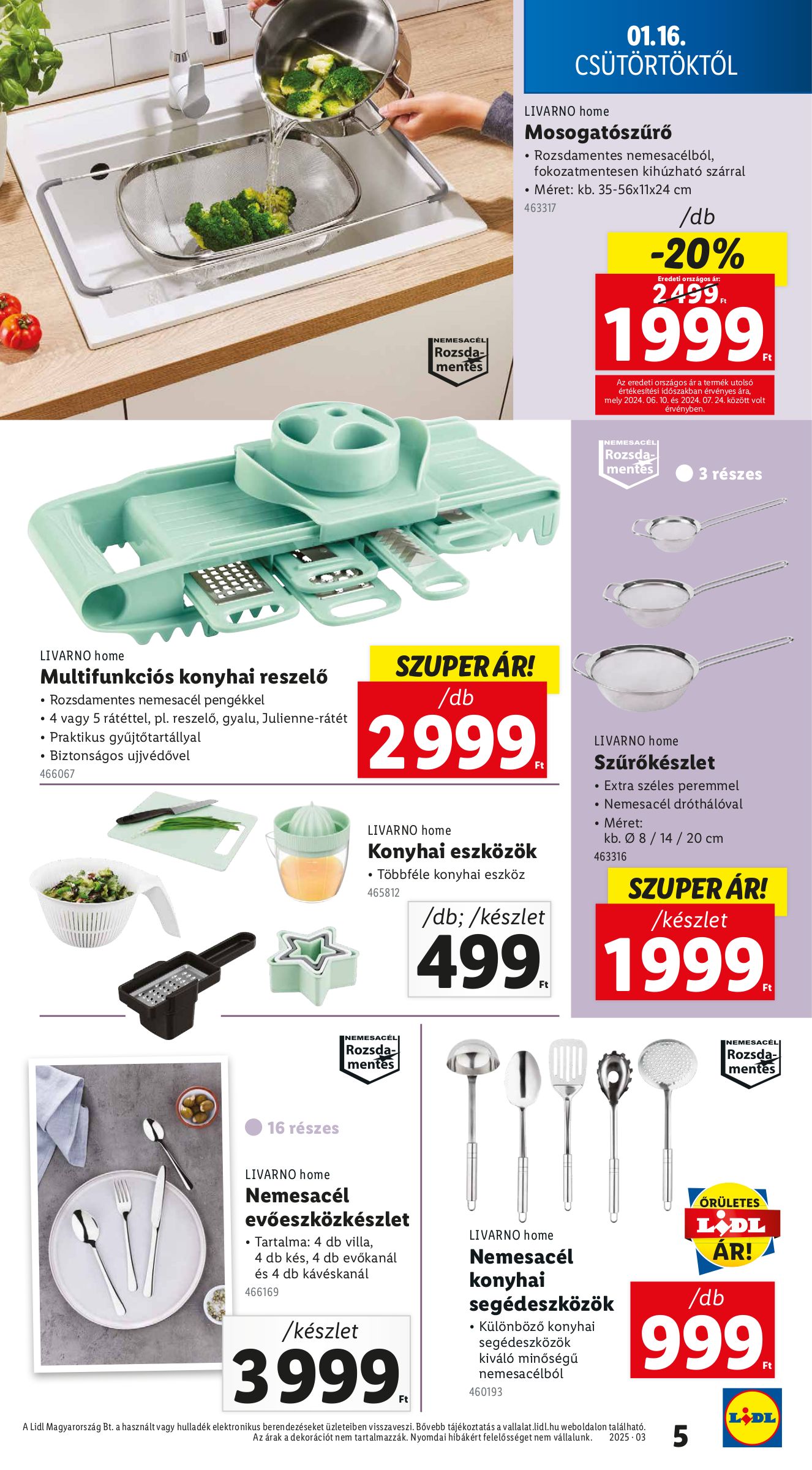 lidl - Lidl akciós újság, érvényes 01.16. - 01.22. - page: 5