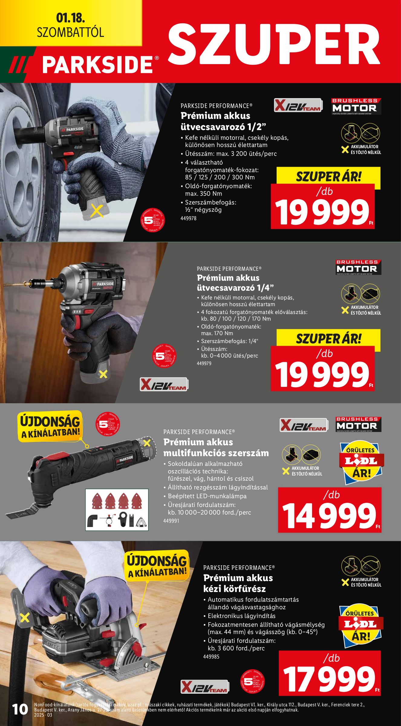 lidl - Lidl akciós újság, érvényes 01.16. - 01.22. - page: 10