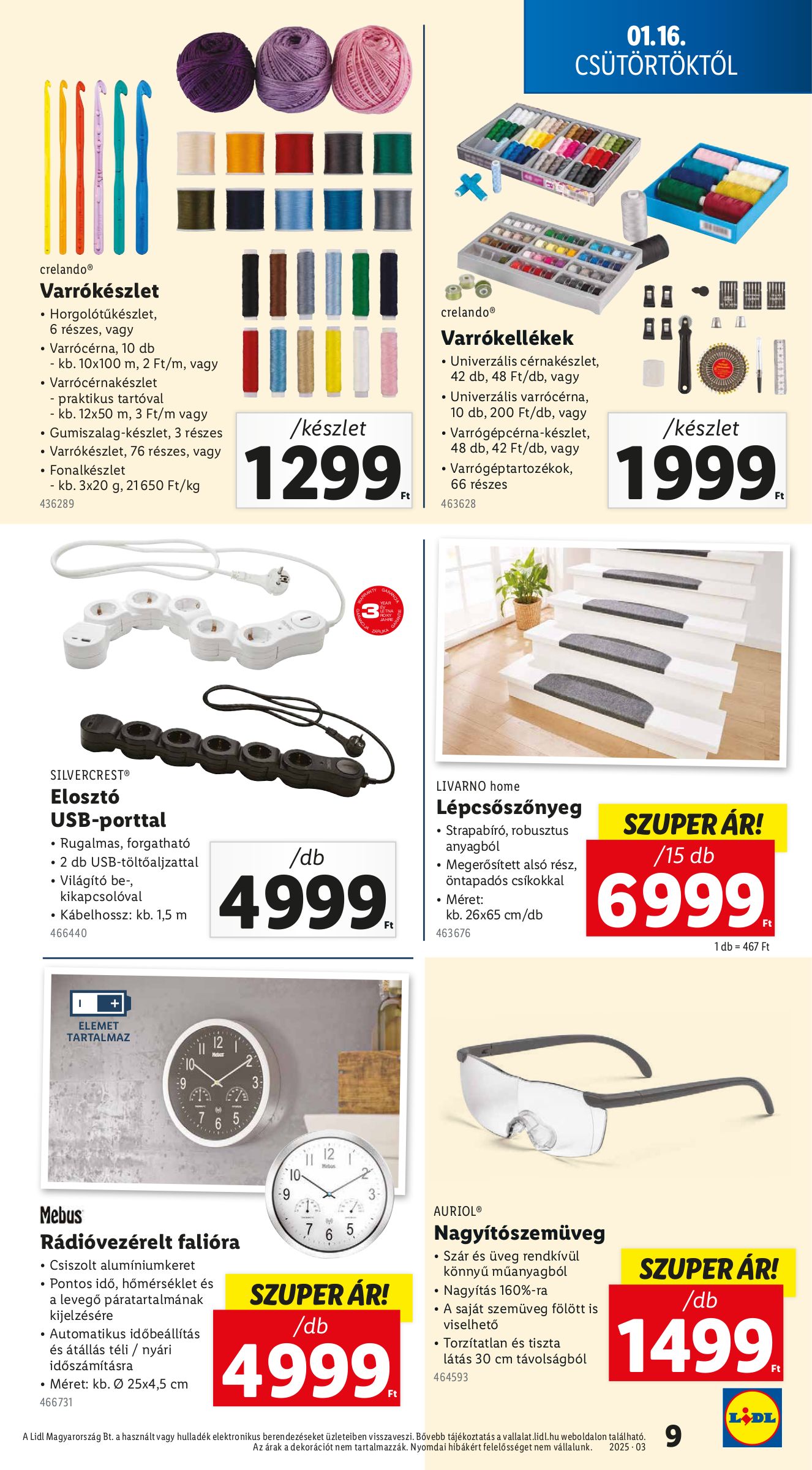 lidl - Lidl akciós újság, érvényes 01.16. - 01.22. - page: 9