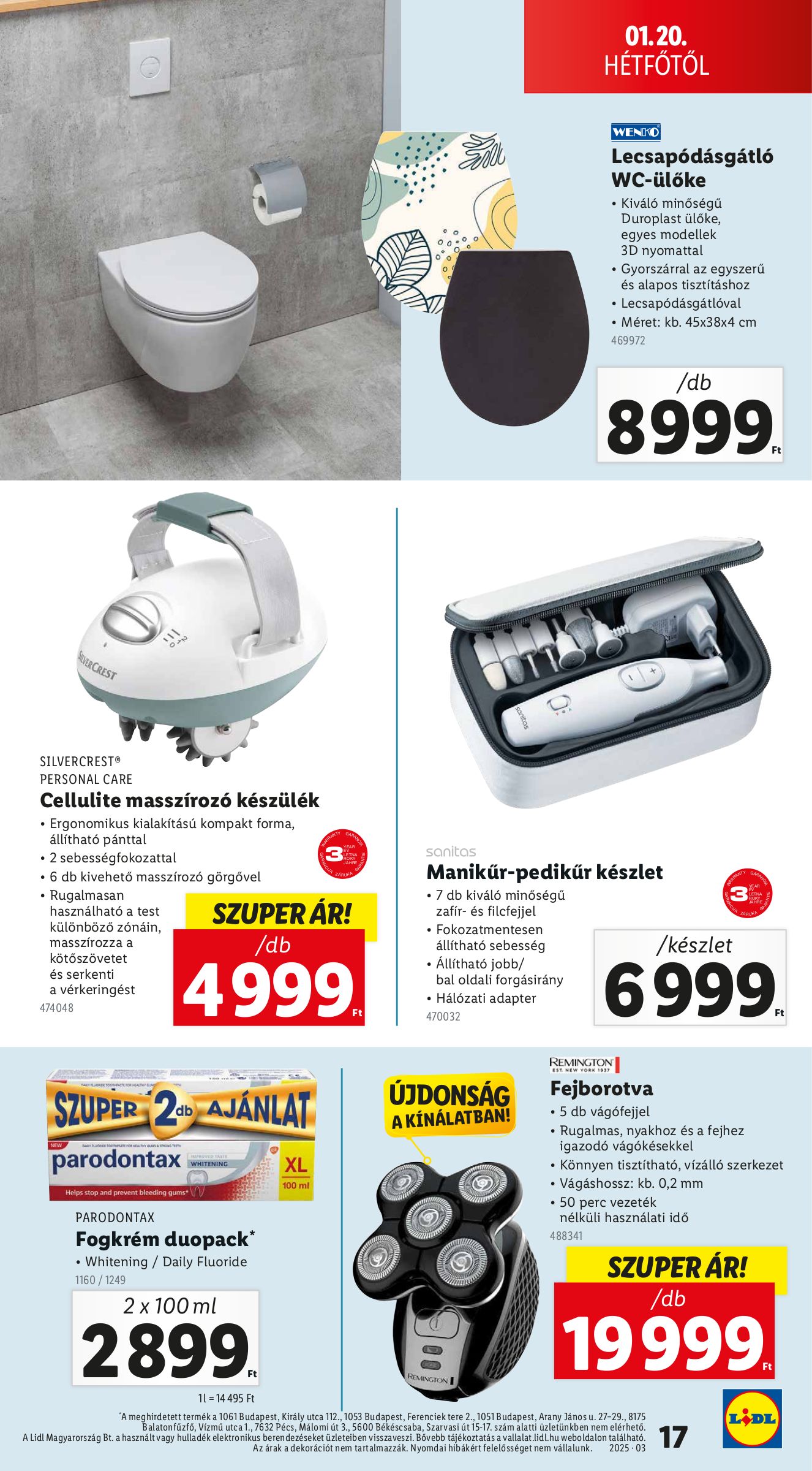 lidl - Lidl akciós újság, érvényes 01.16. - 01.22. - page: 17