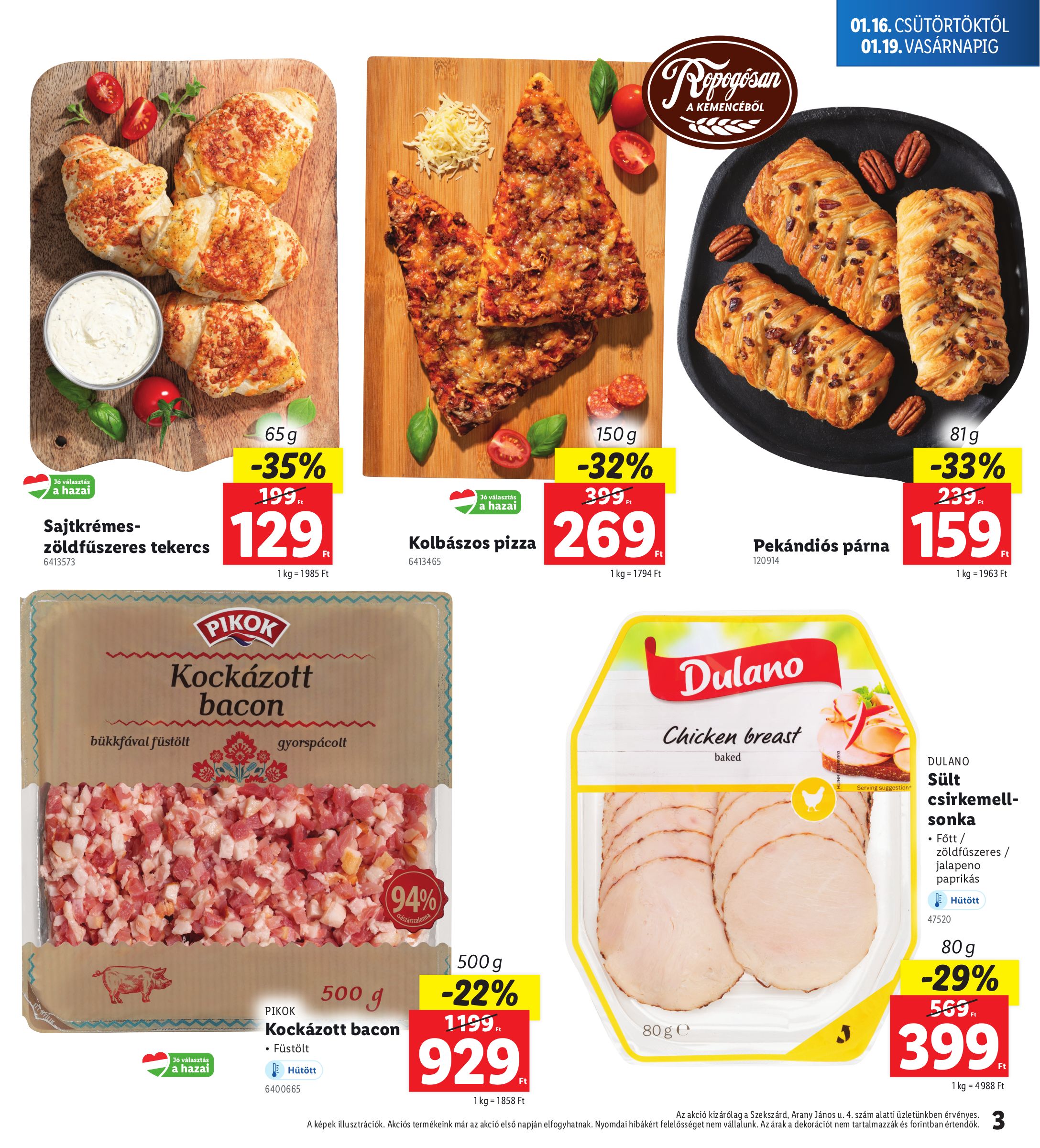 lidl - Lidl - Szekszárd akciós újság, érvényes 01.16. - 01.19. - page: 3