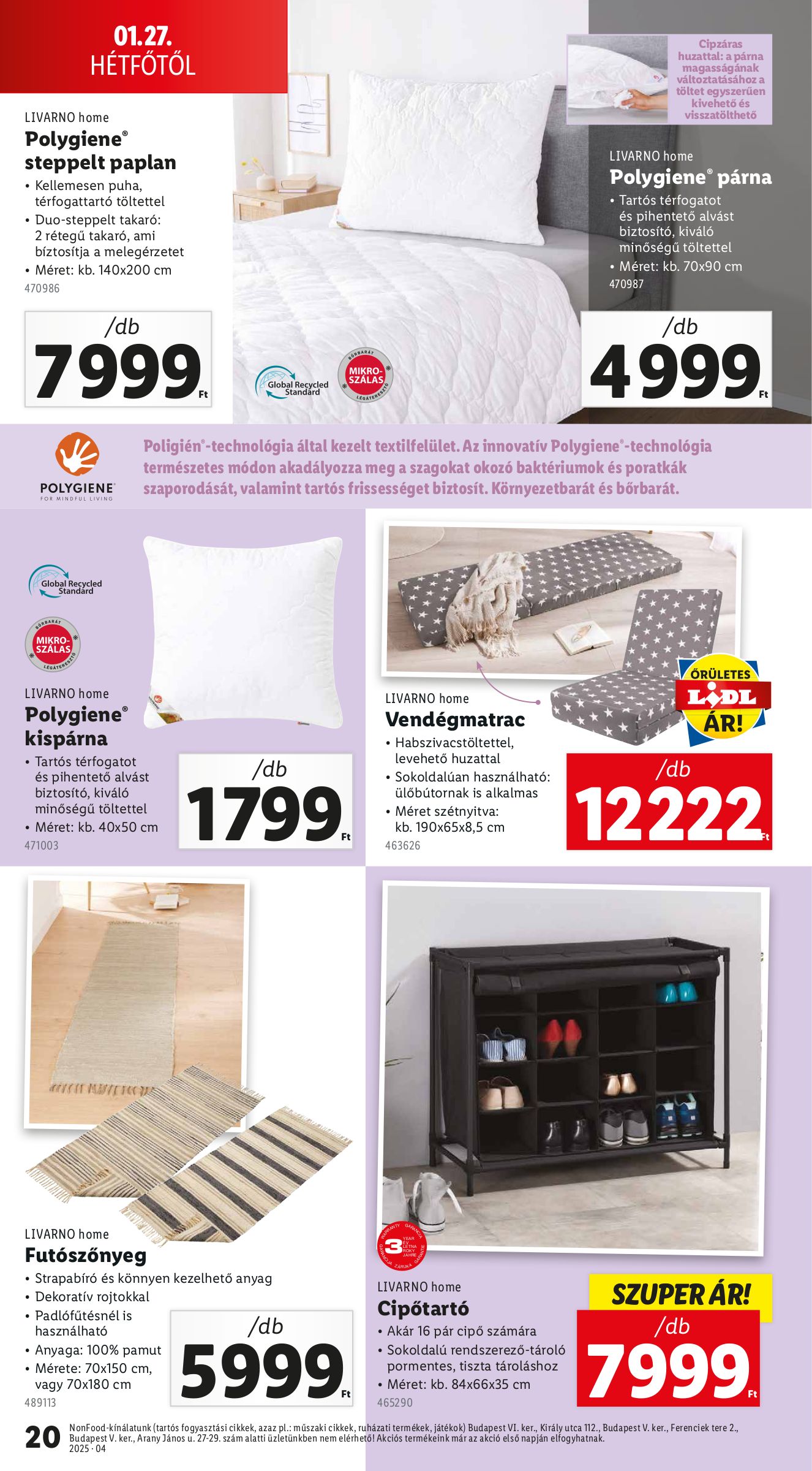 lidl - Lidl akciós újság, érvényes 01.23. - 01.29. - page: 20