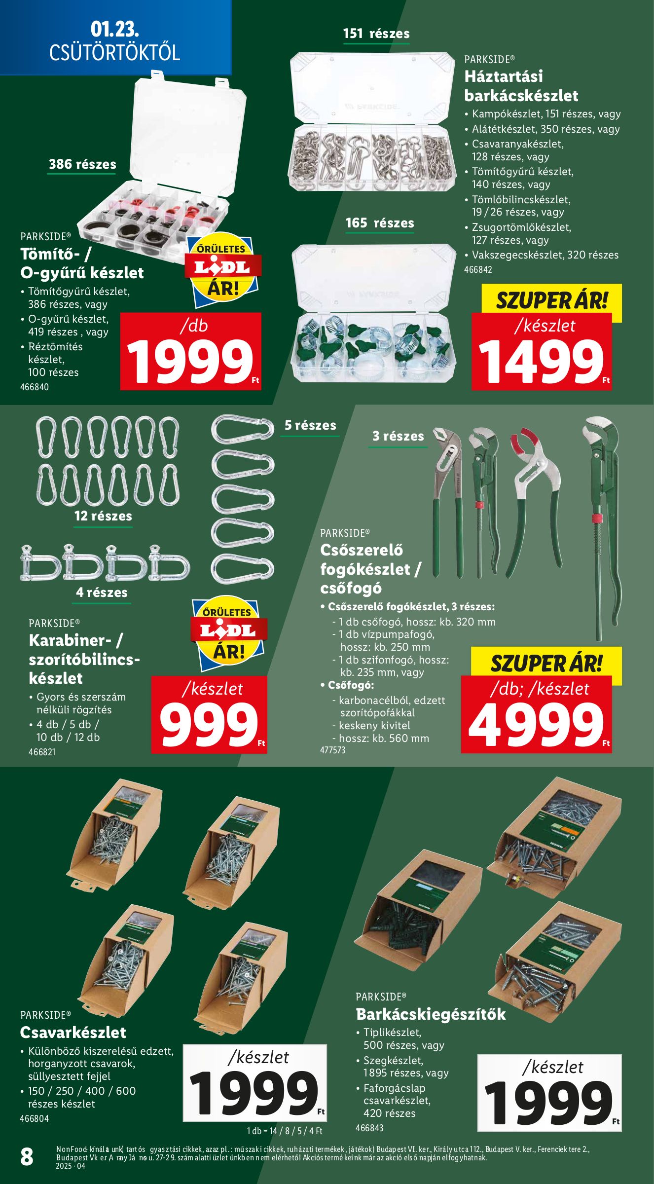 lidl - Lidl akciós újság, érvényes 01.23. - 01.29. - page: 8