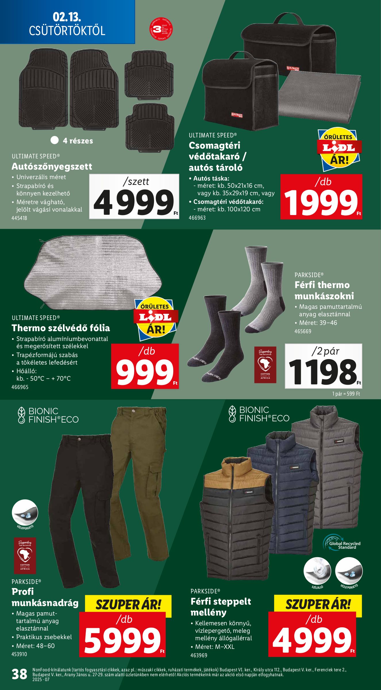 lidl - Lidl akciós újság, érvényes 02.13. - 02.19. - page: 38