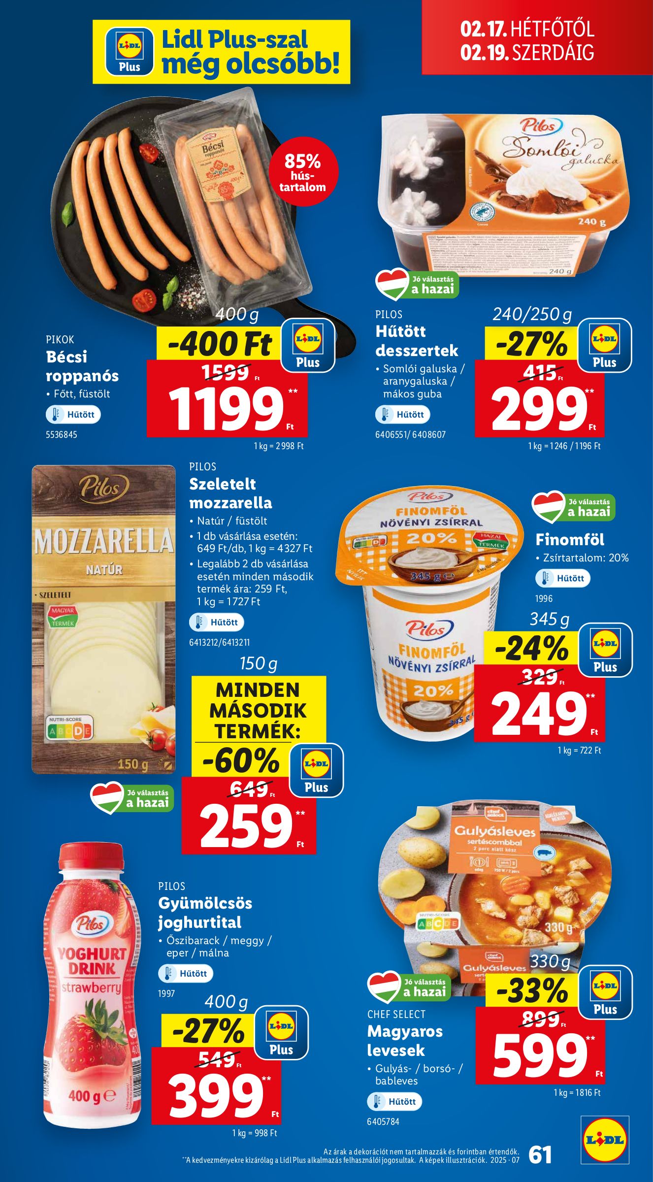 lidl - Lidl akciós újság, érvényes 02.13. - 02.19. - page: 61