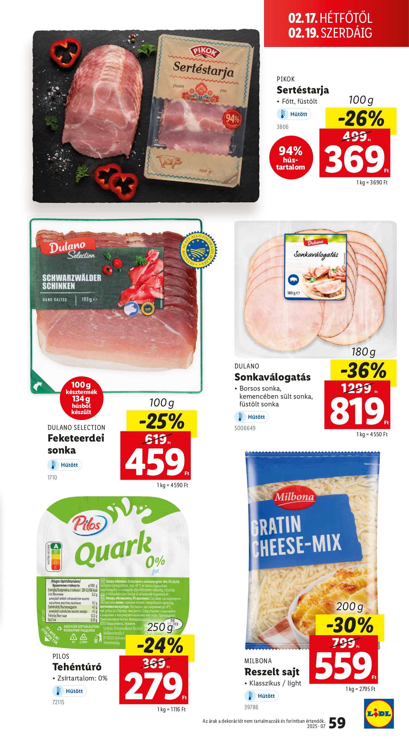 lidl - Lidl akciós újság, érvényes 02.13. - 02.19. - page: 59