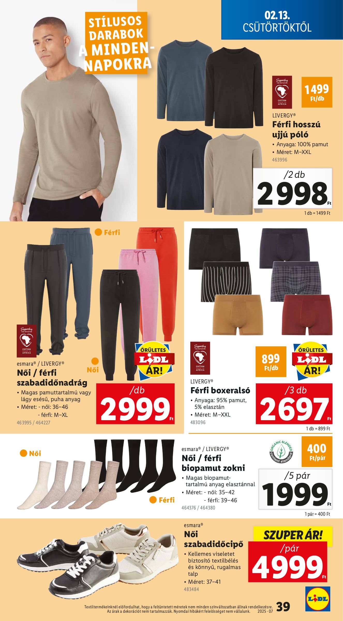 lidl - Lidl akciós újság, érvényes 02.13. - 02.19. - page: 39