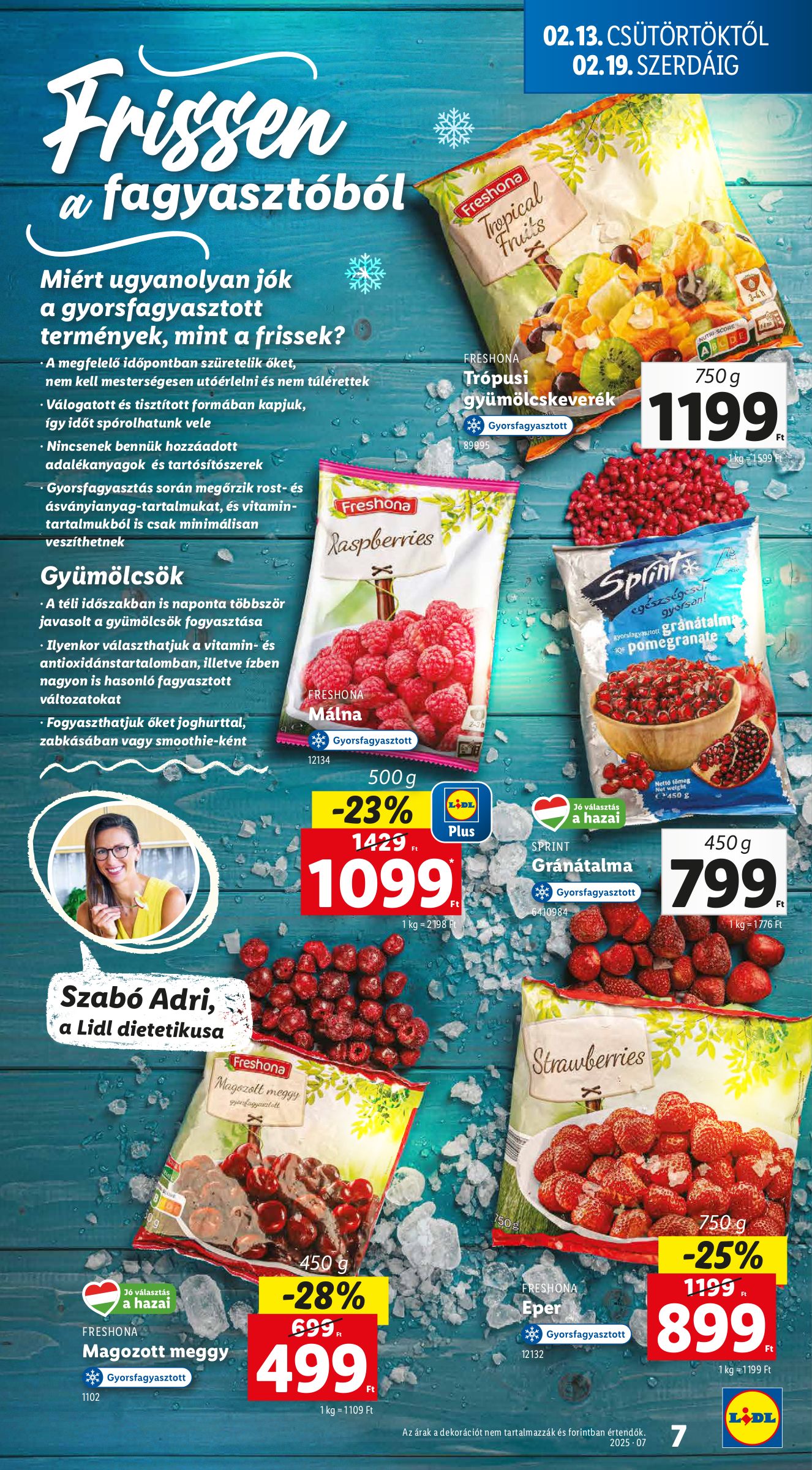 lidl - Lidl akciós újság, érvényes 02.13. - 02.19. - page: 7