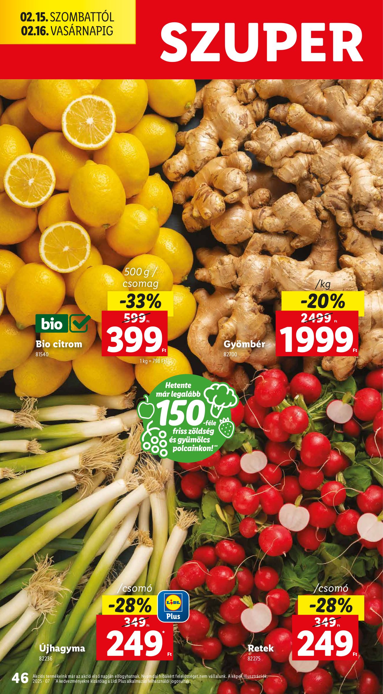 lidl - Lidl akciós újság, érvényes 02.13. - 02.19. - page: 46