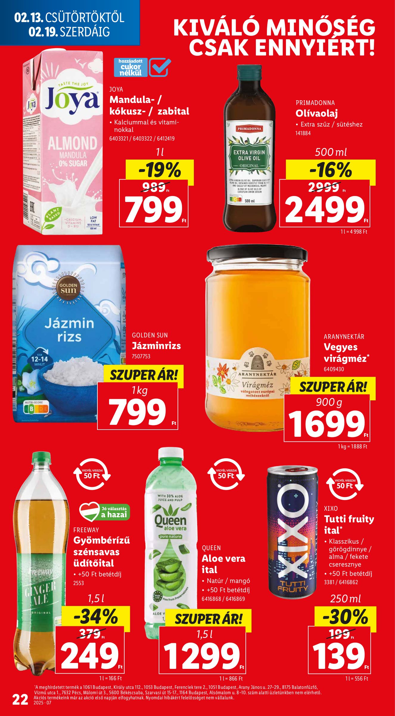 lidl - Lidl akciós újság, érvényes 02.13. - 02.19. - page: 22