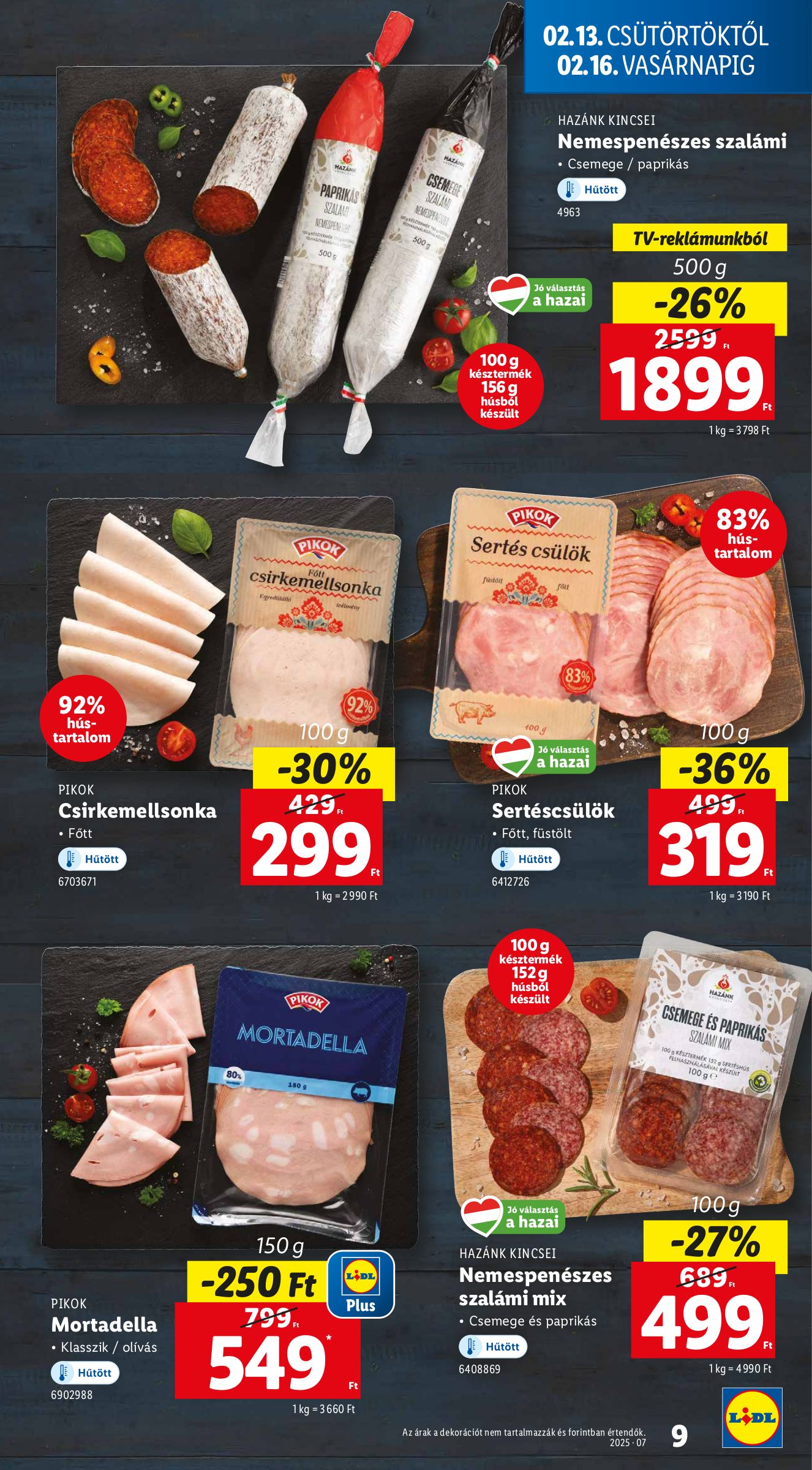 lidl - Lidl akciós újság, érvényes 02.13. - 02.19. - page: 9