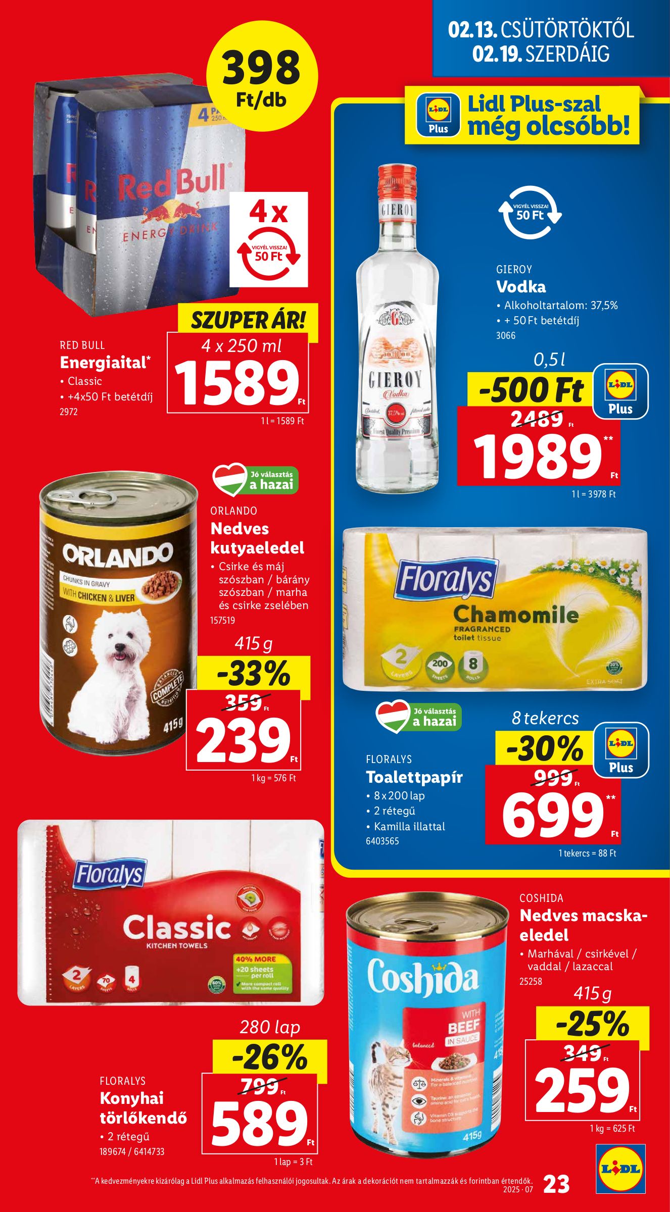 lidl - Lidl akciós újság, érvényes 02.13. - 02.19. - page: 23