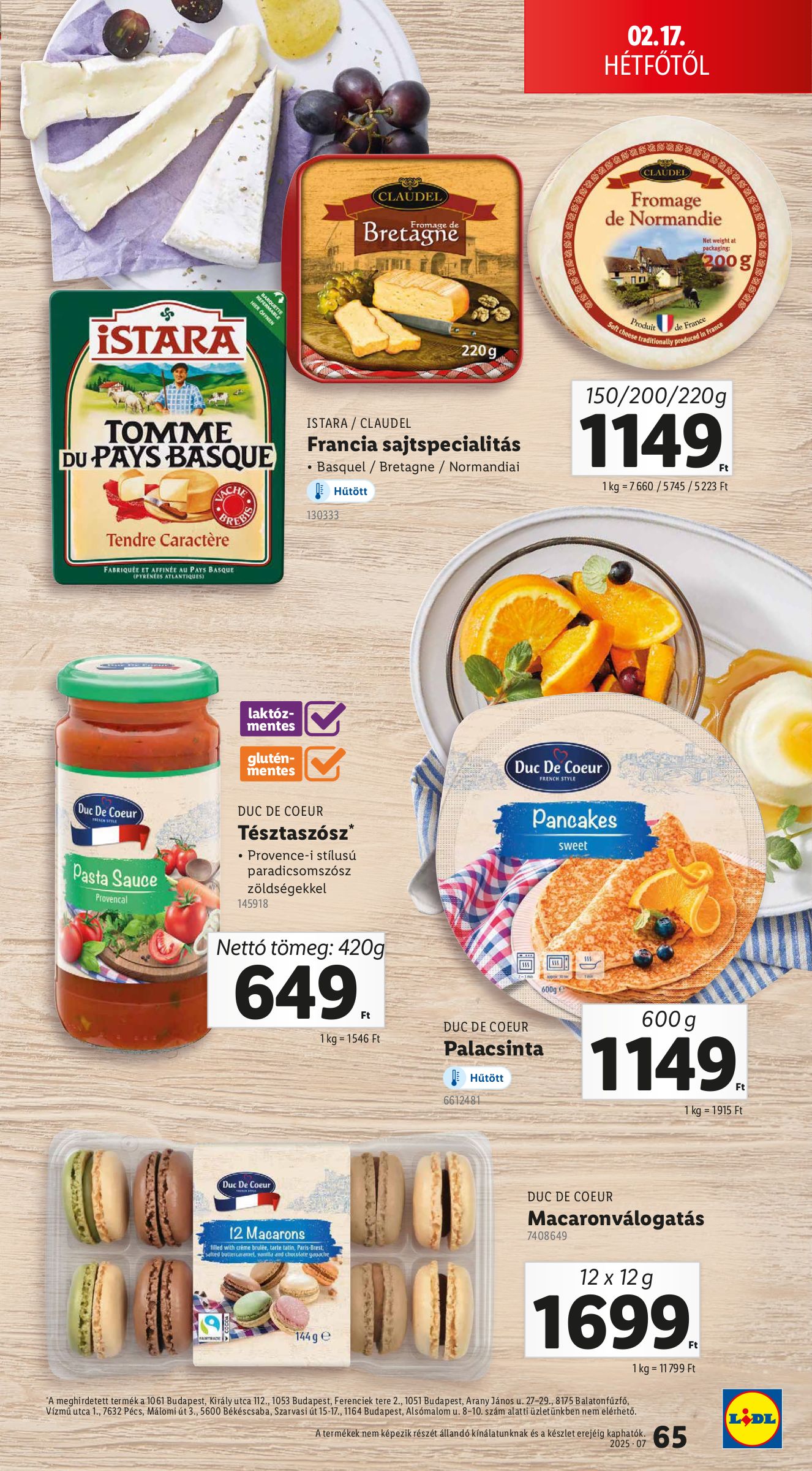 lidl - Lidl akciós újság, érvényes 02.13. - 02.19. - page: 65