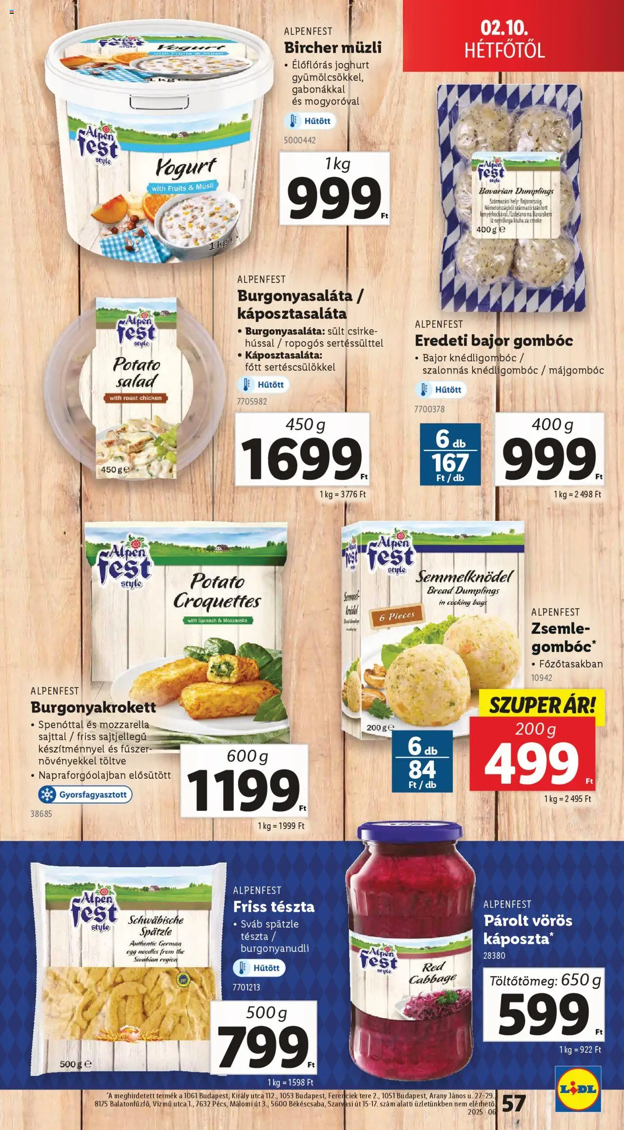 lidl - Akciós újság új Lidl 2025.02.06. - 2025.02.12. - page: 57