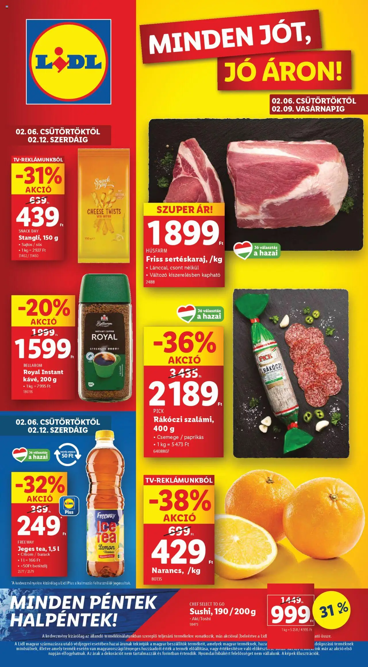 lidl - Akciós újság új Lidl 2025.02.06. - 2025.02.12.