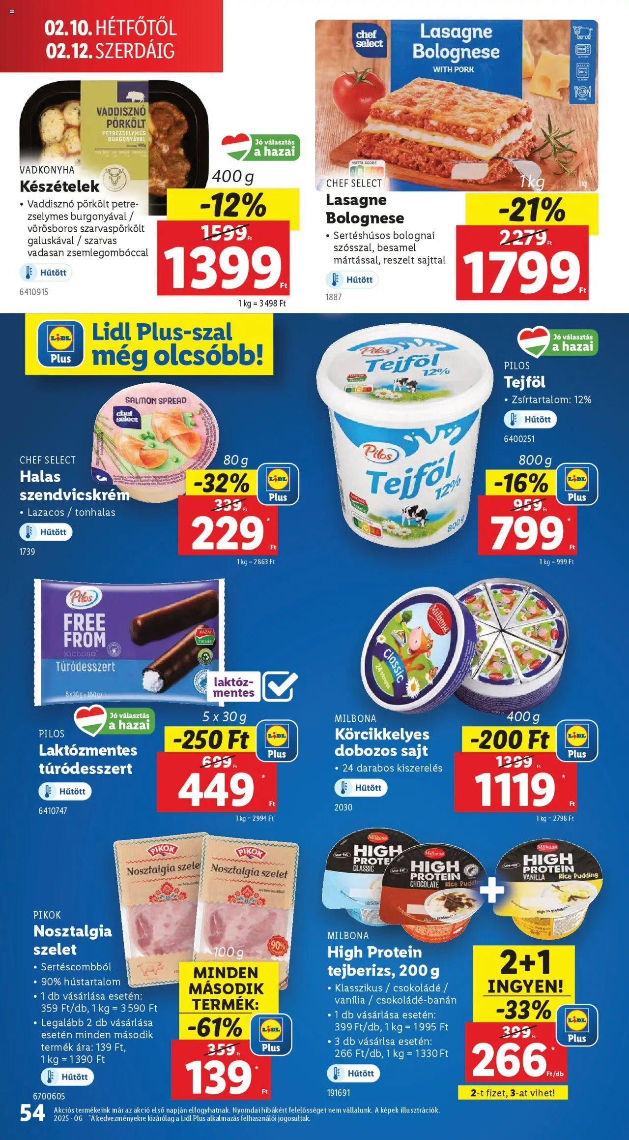 lidl - Akciós újság új Lidl 2025.02.06. - 2025.02.12. - page: 54