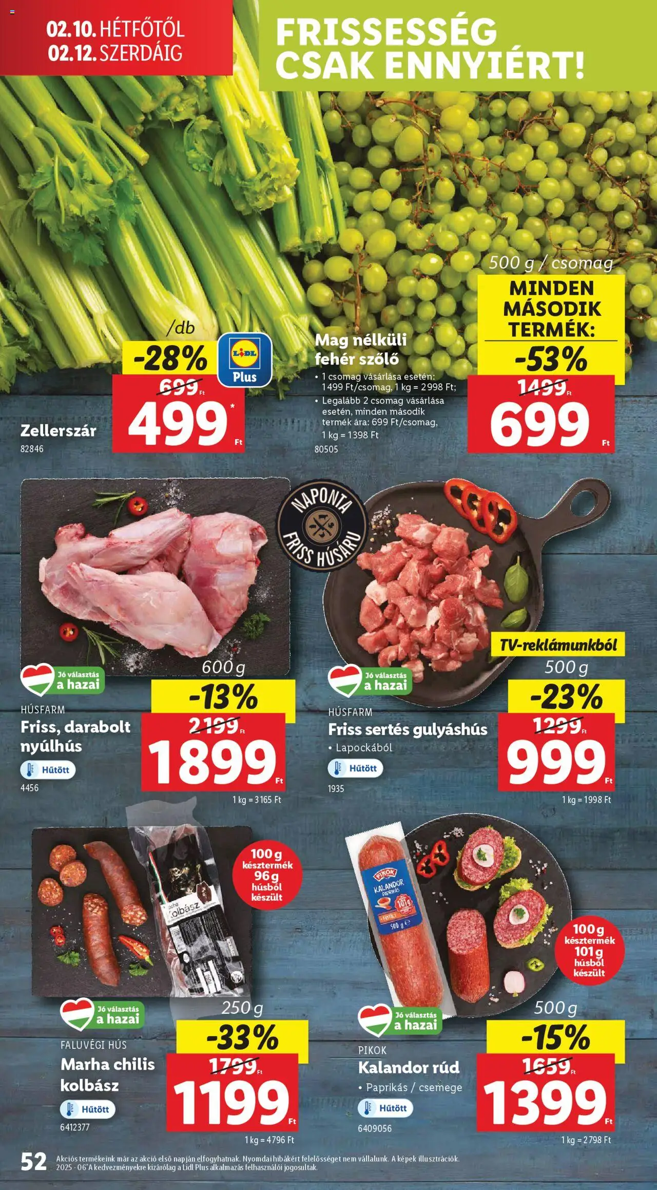 lidl - Akciós újság új Lidl 2025.02.06. - 2025.02.12. - page: 52