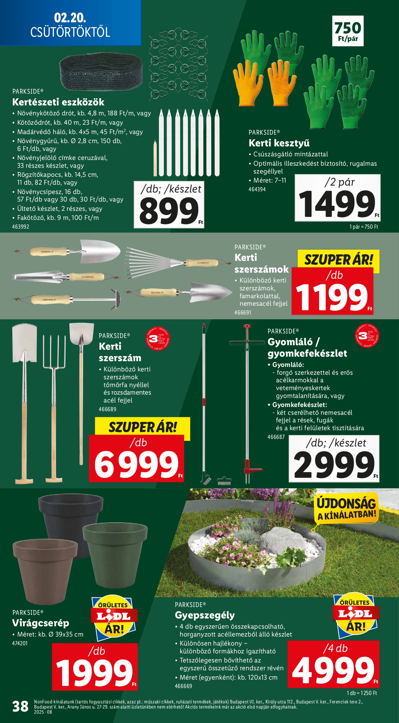 lidl - Lidl akciós újság, érvényes 02.20. - 02.26. - page: 38