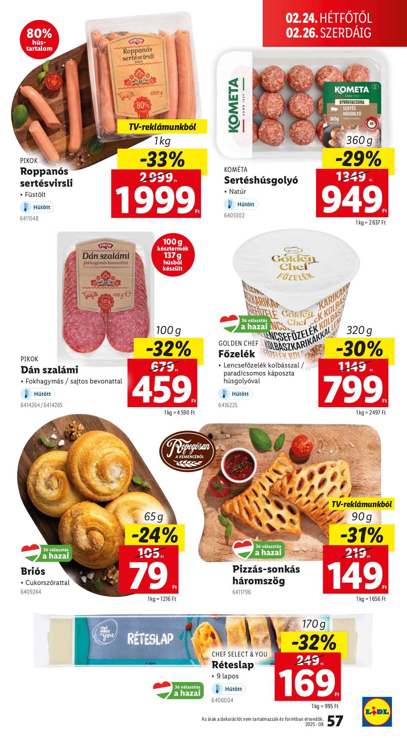 lidl - Lidl akciós újság, érvényes 02.20. - 02.26. - page: 57