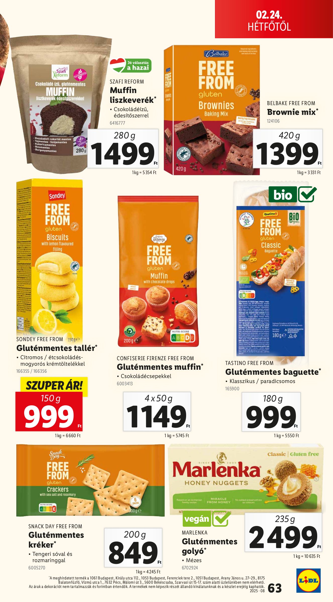 lidl - Lidl akciós újság, érvényes 02.20. - 02.26. - page: 63