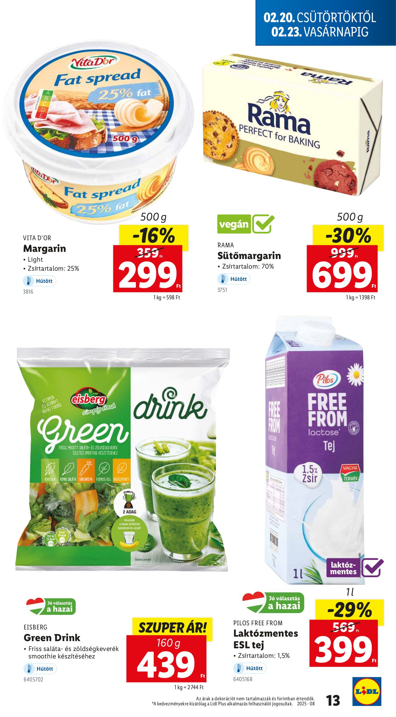 lidl - Lidl akciós újság, érvényes 02.20. - 02.26. - page: 13