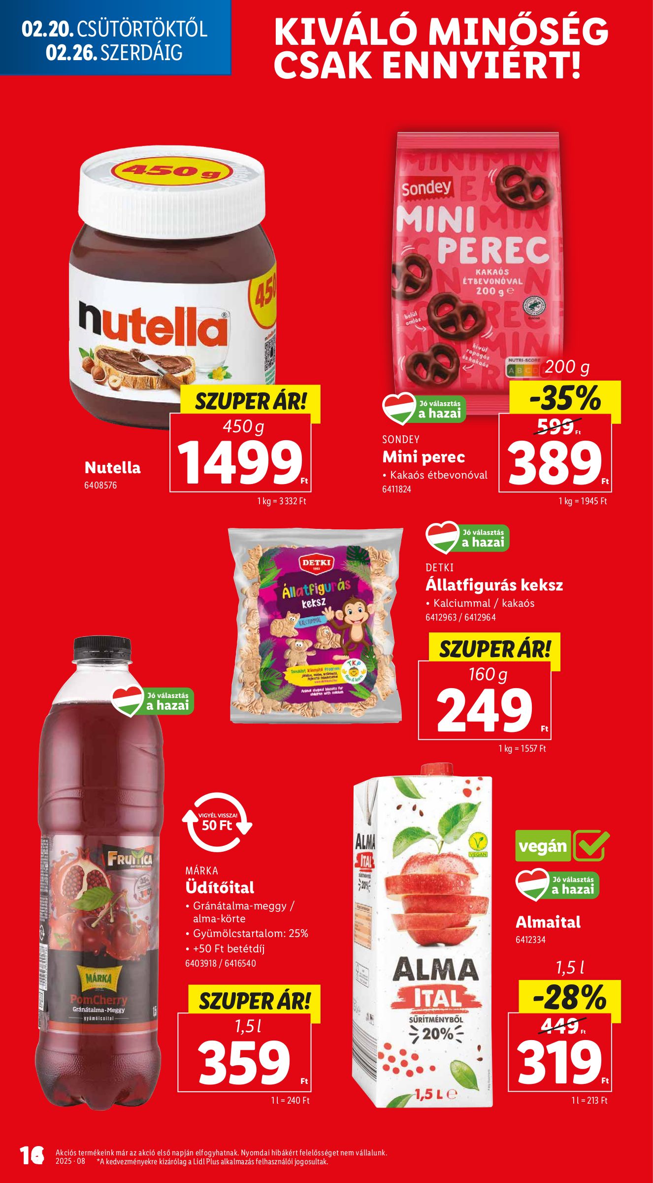 lidl - Lidl akciós újság, érvényes 02.20. - 02.26. - page: 14