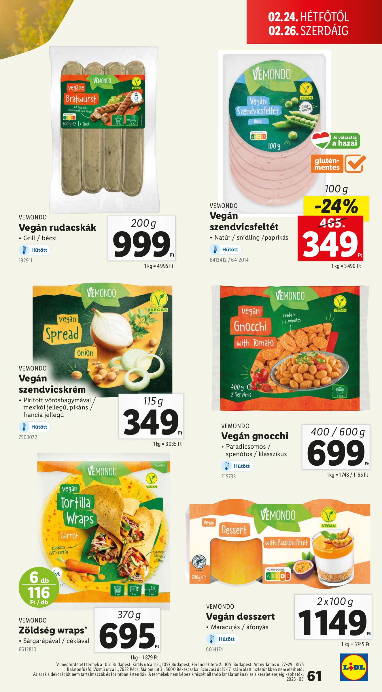 lidl - Lidl akciós újság, érvényes 02.20. - 02.26. - page: 61