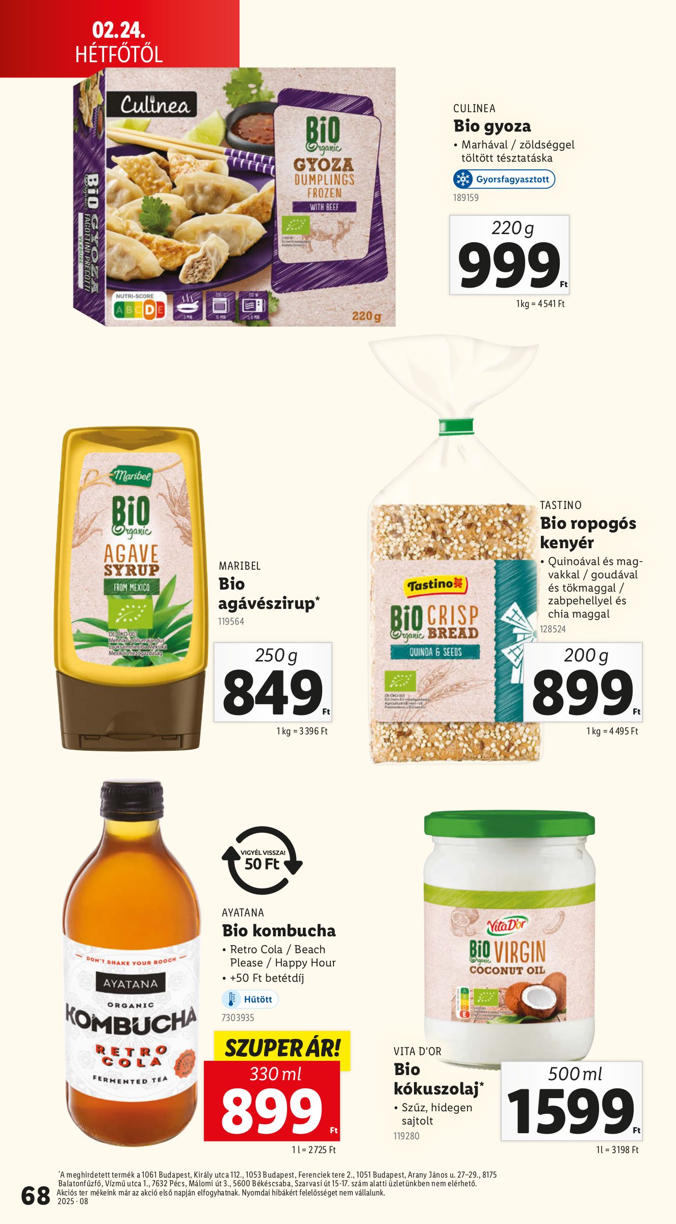 lidl - Lidl akciós újság, érvényes 02.20. - 02.26. - page: 68