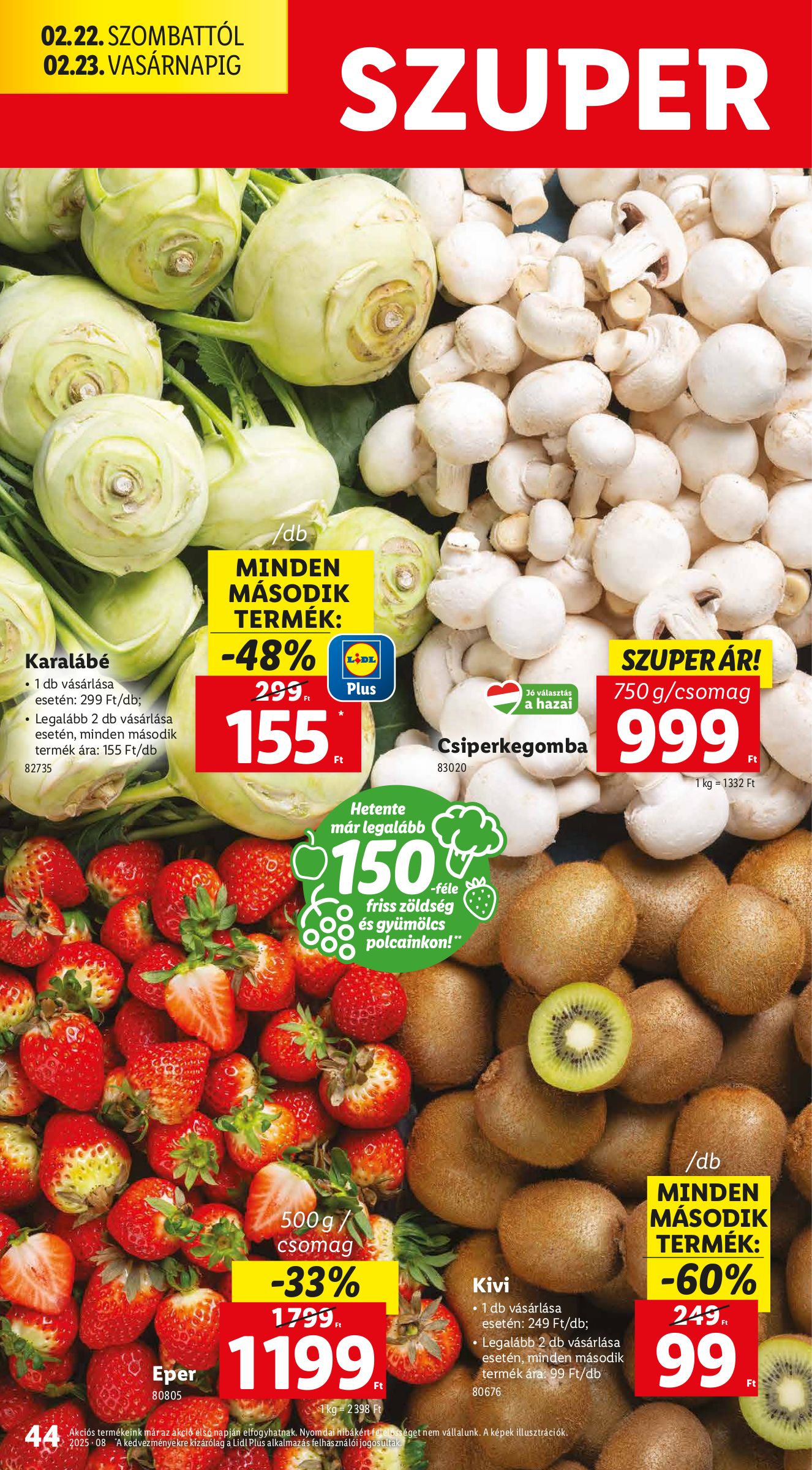 lidl - Lidl akciós újság, érvényes 02.20. - 02.26. - page: 44