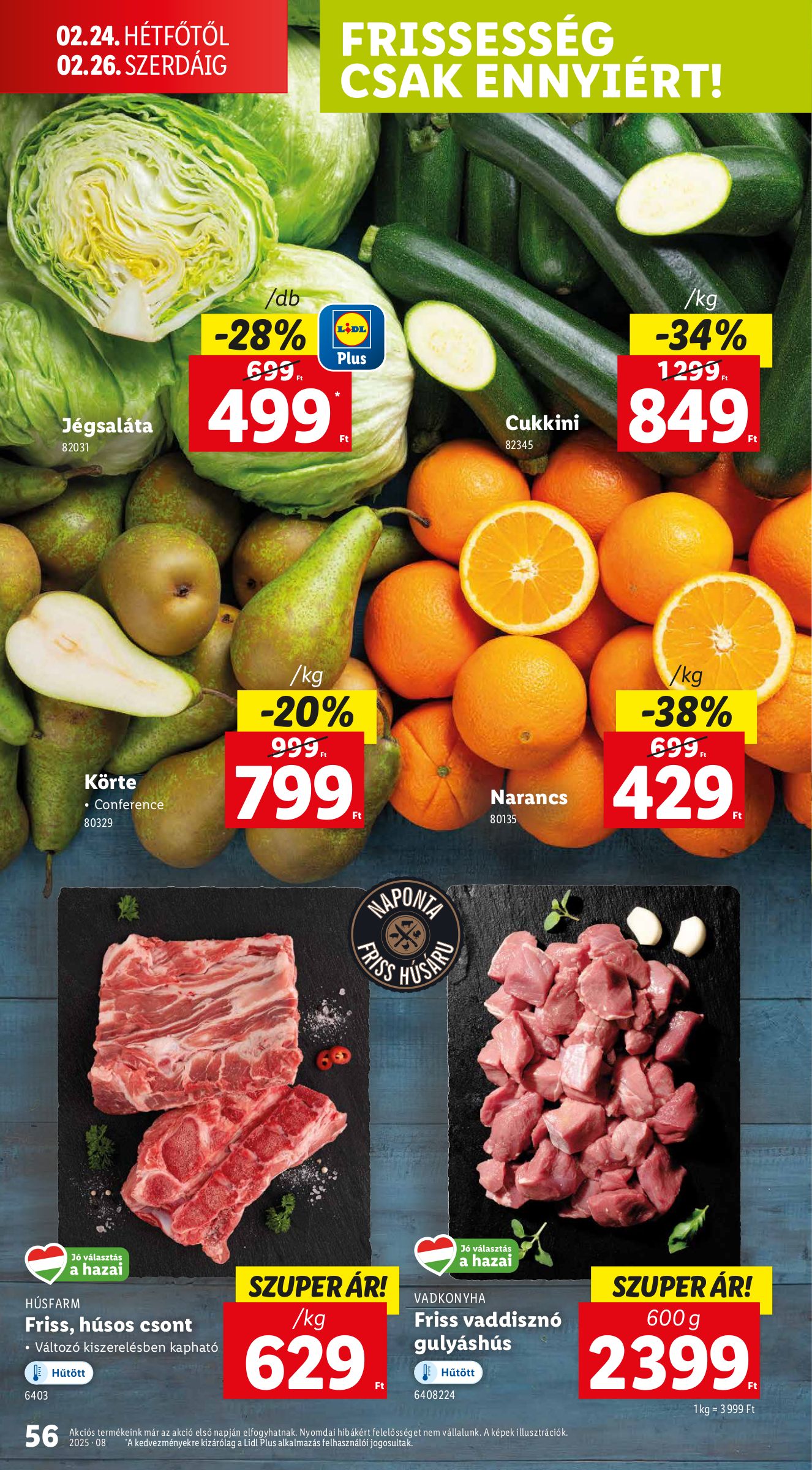 lidl - Lidl akciós újság, érvényes 02.20. - 02.26. - page: 56