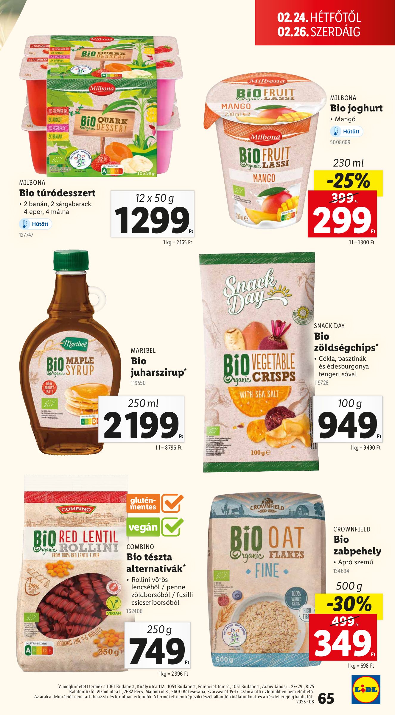 lidl - Lidl akciós újság, érvényes 02.20. - 02.26. - page: 65