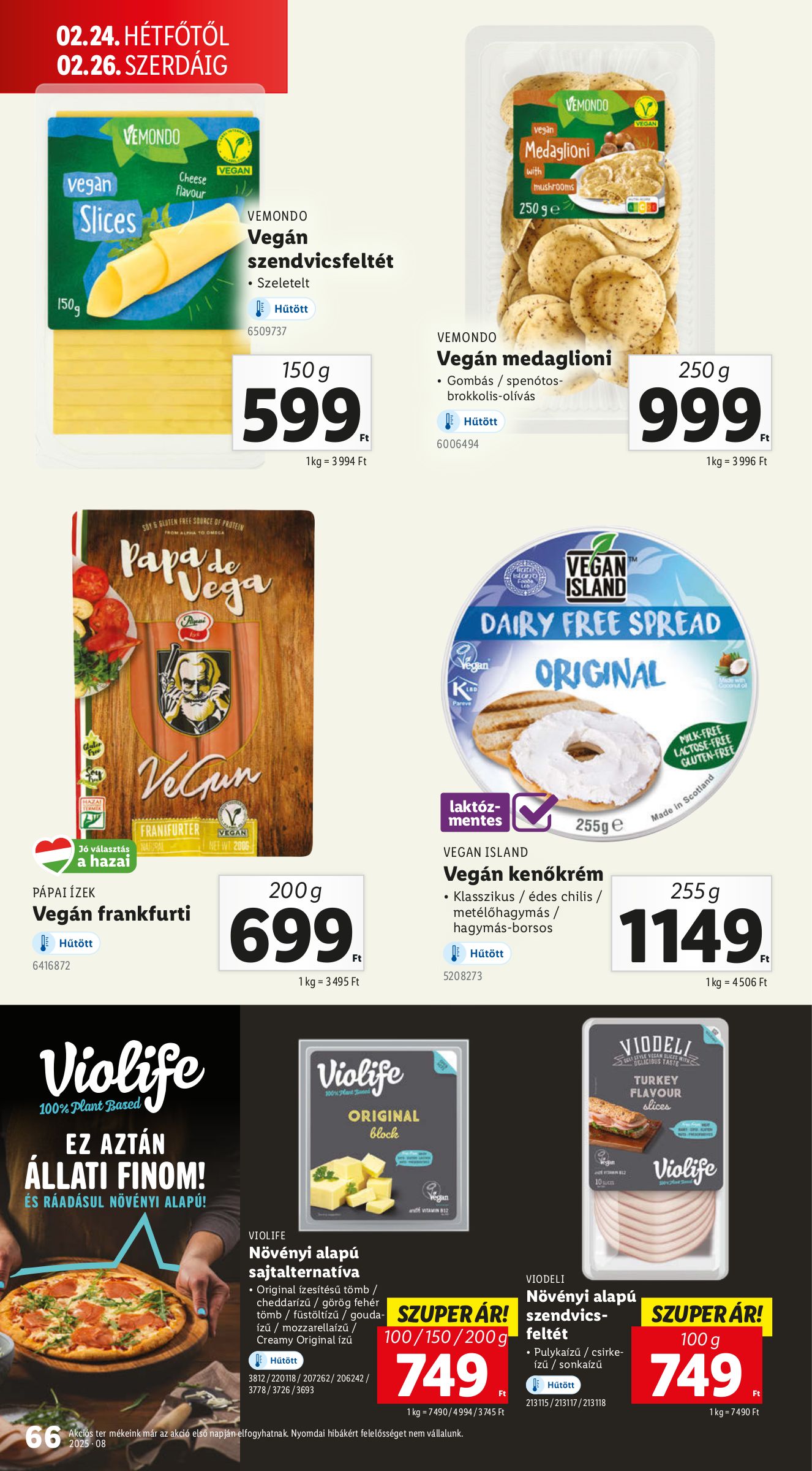 lidl - Lidl akciós újság, érvényes 02.20. - 02.26. - page: 66